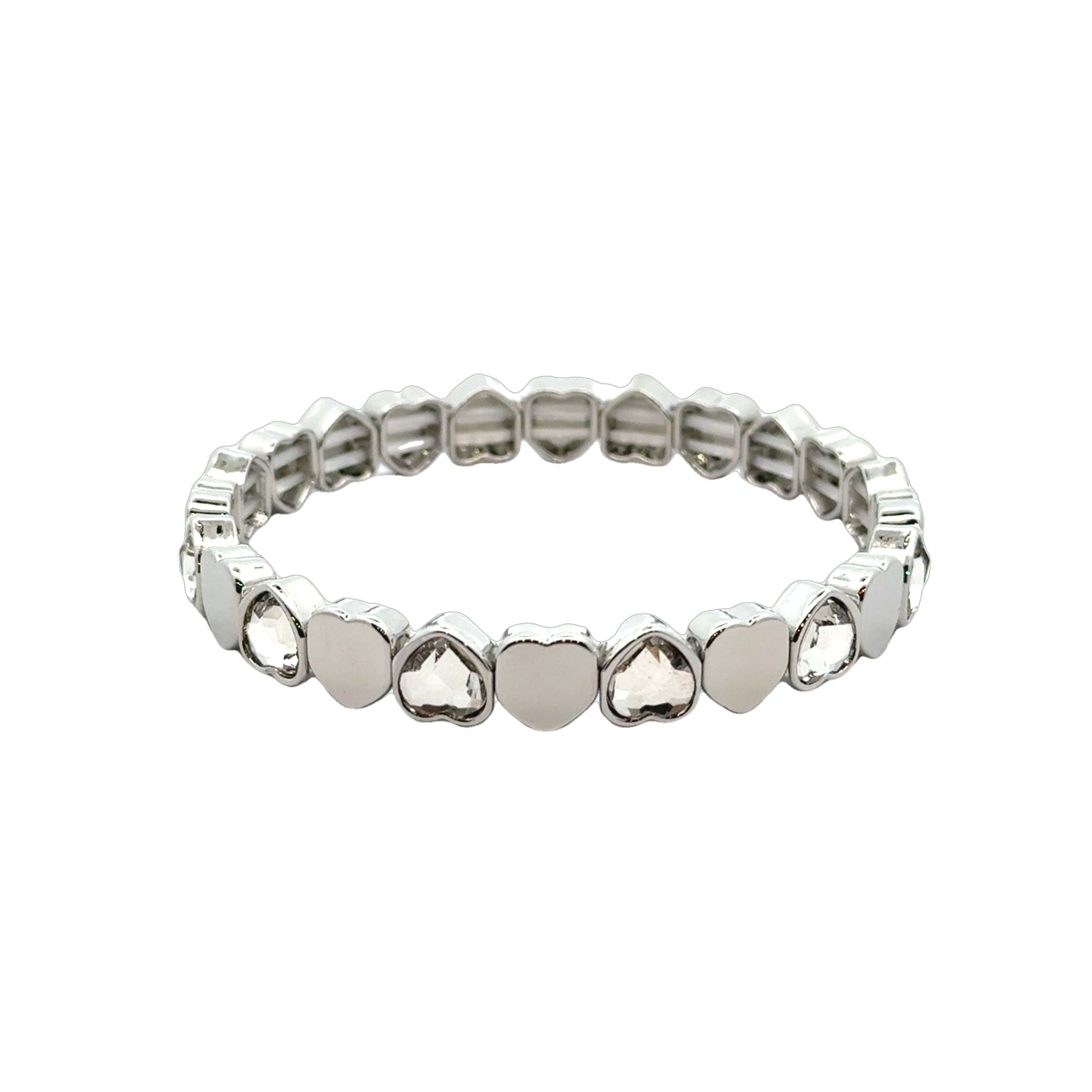 Elastic Heart Bracelet