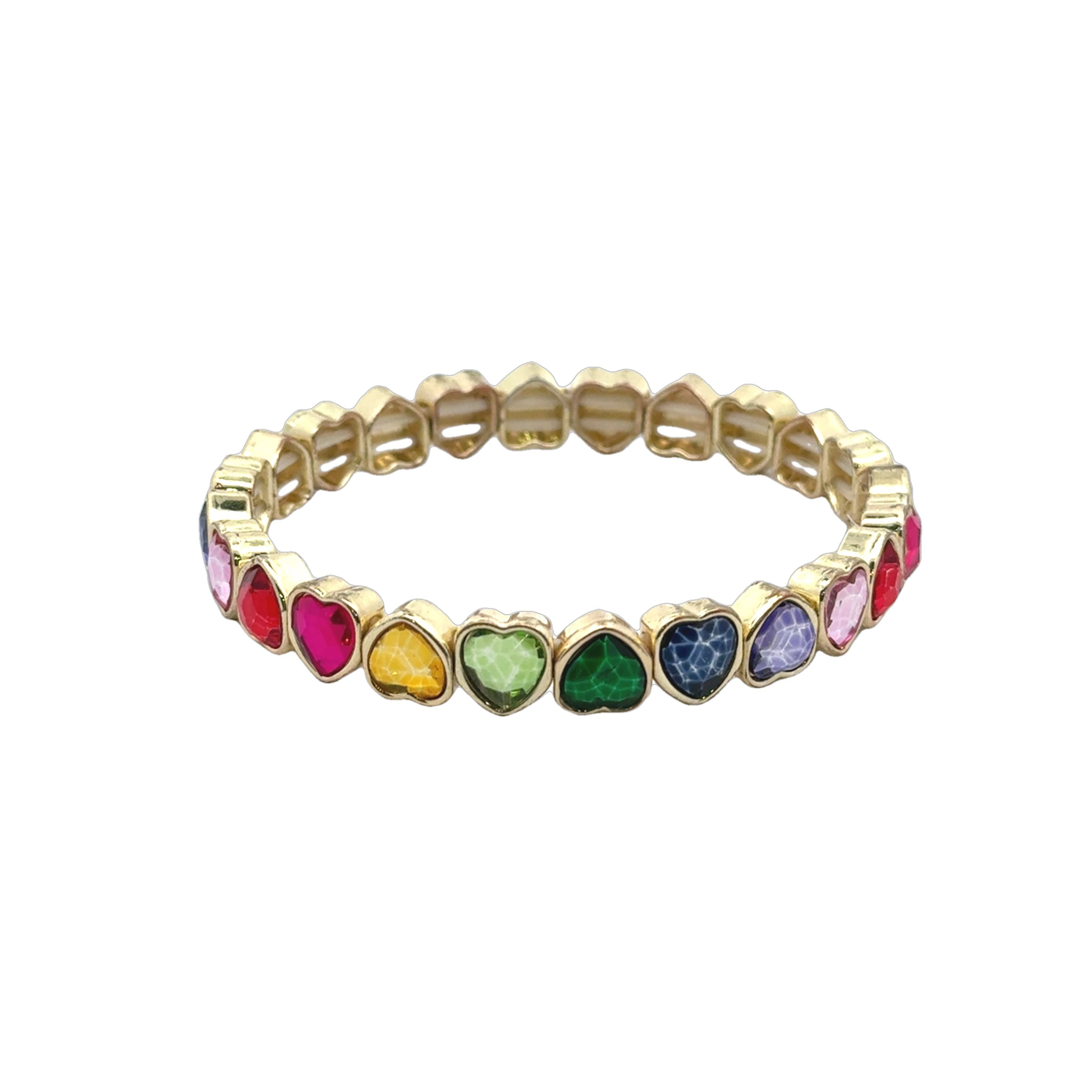 Elastic Heart Bracelet