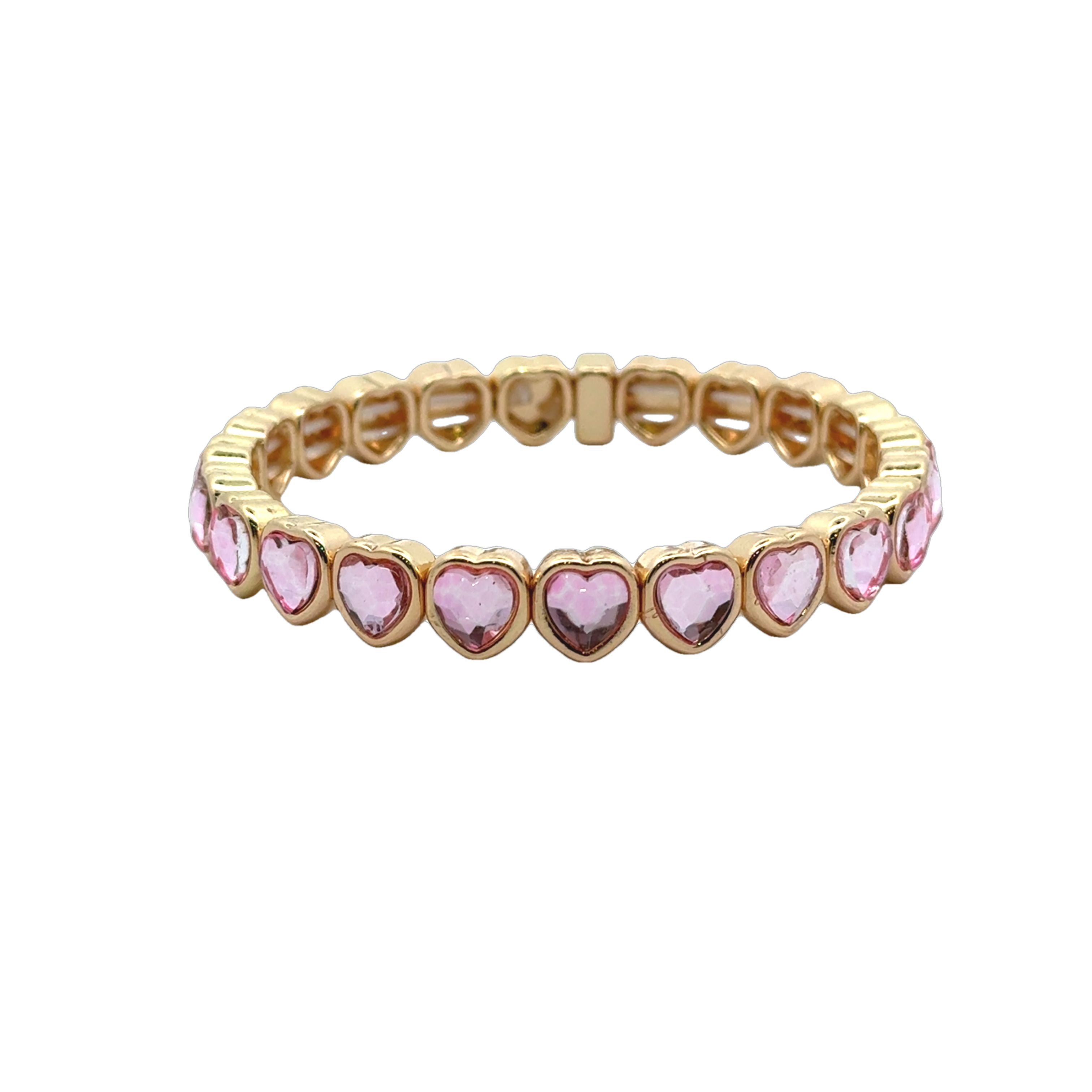 Elastic Heart Bracelet
