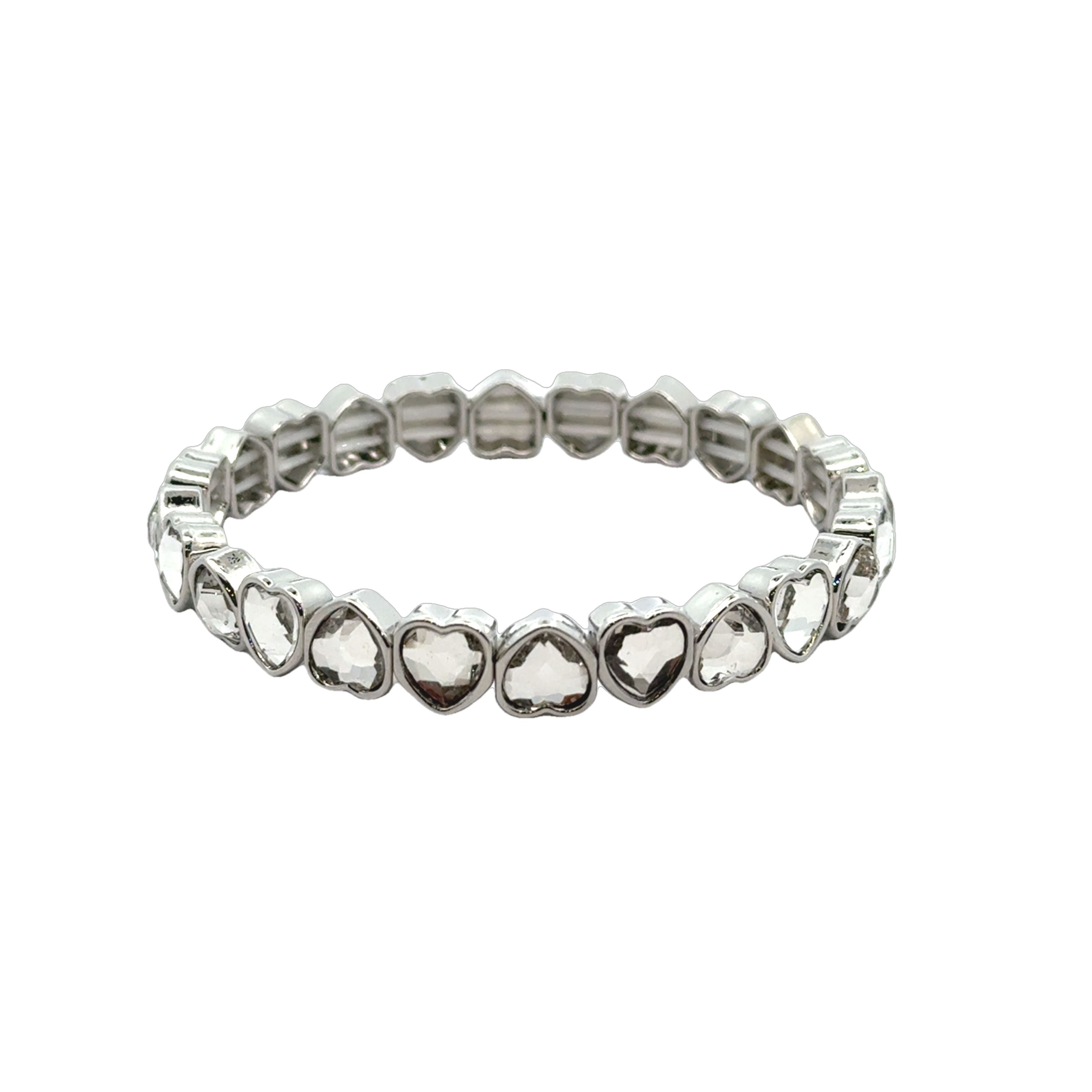 Elastic Heart Bracelet