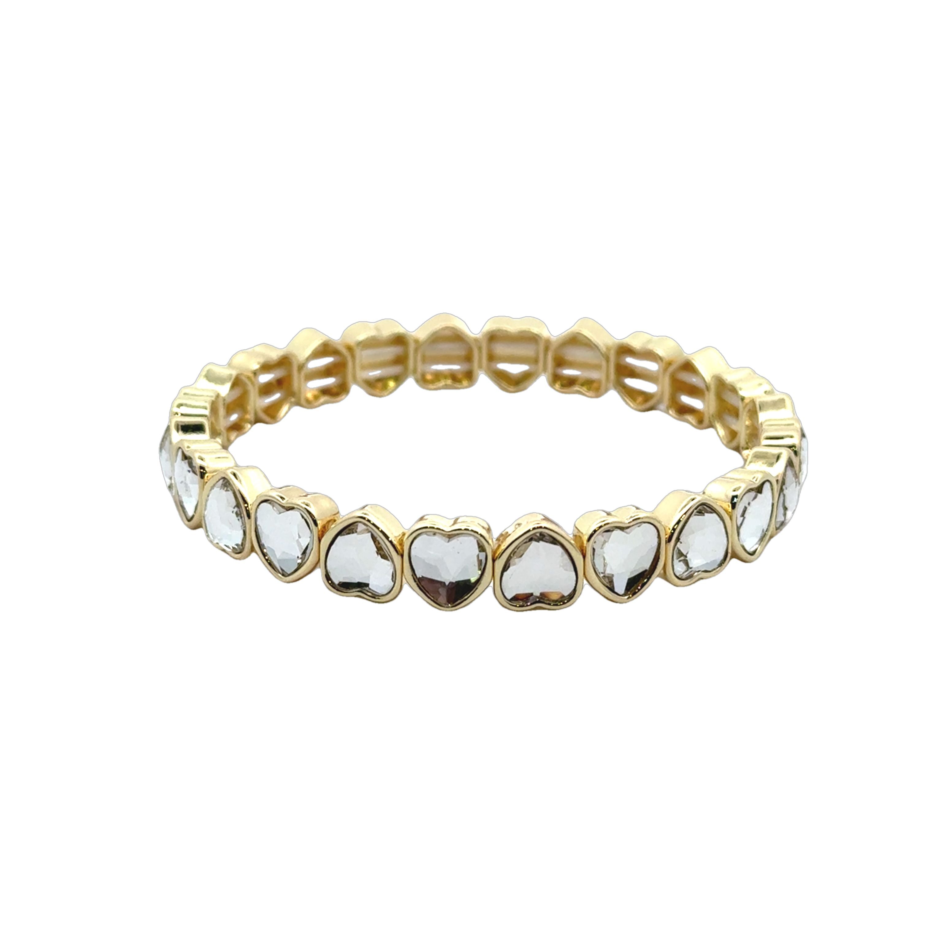 Elastic Heart Bracelet