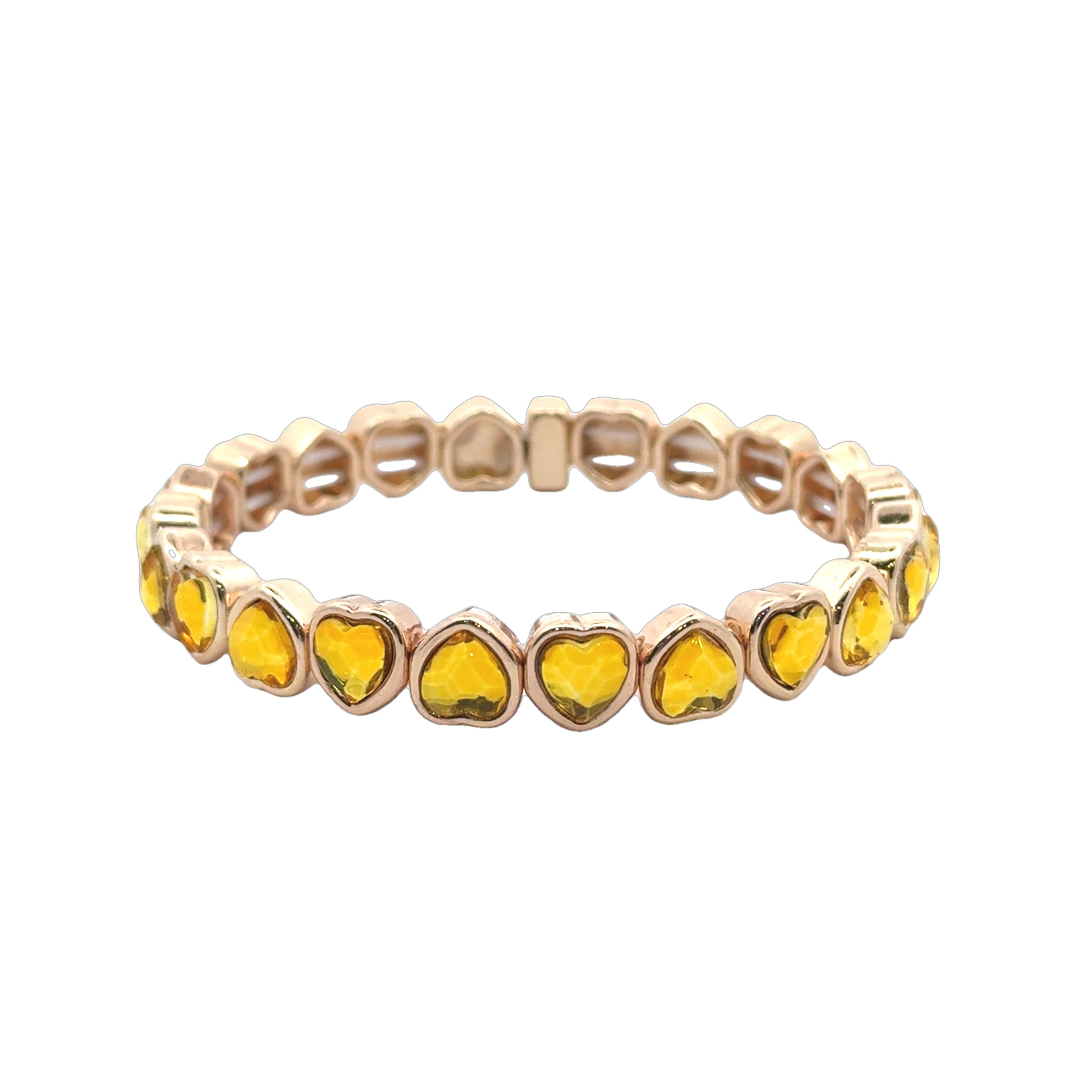 Elastic Heart Bracelet