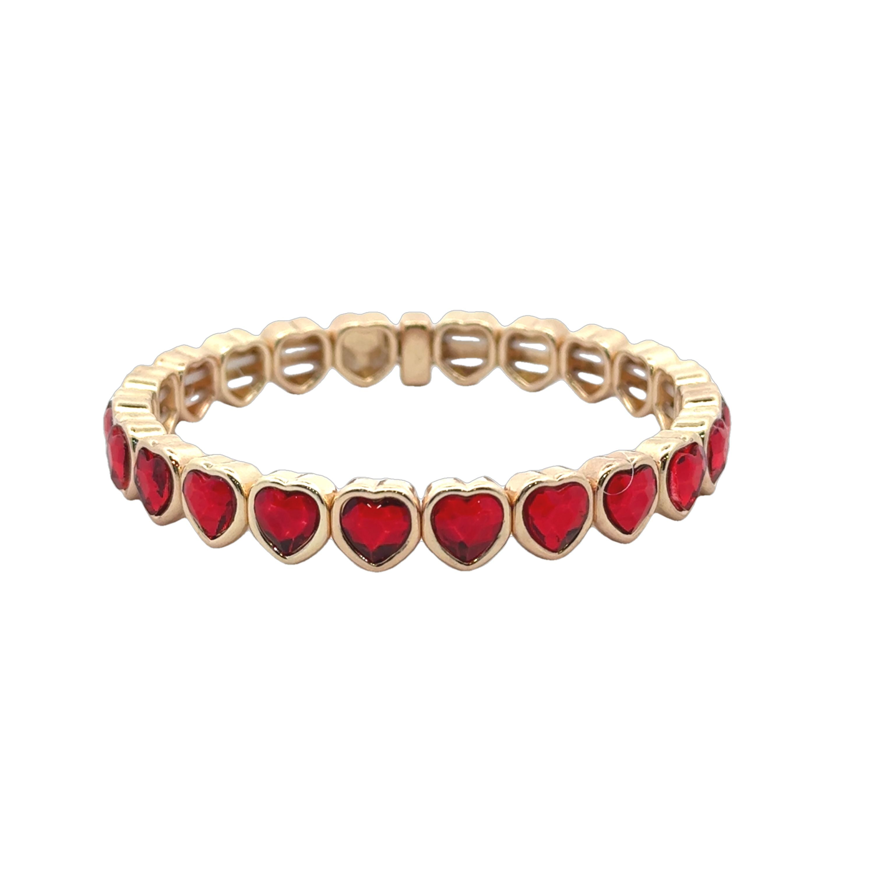 Elastic Heart Bracelet