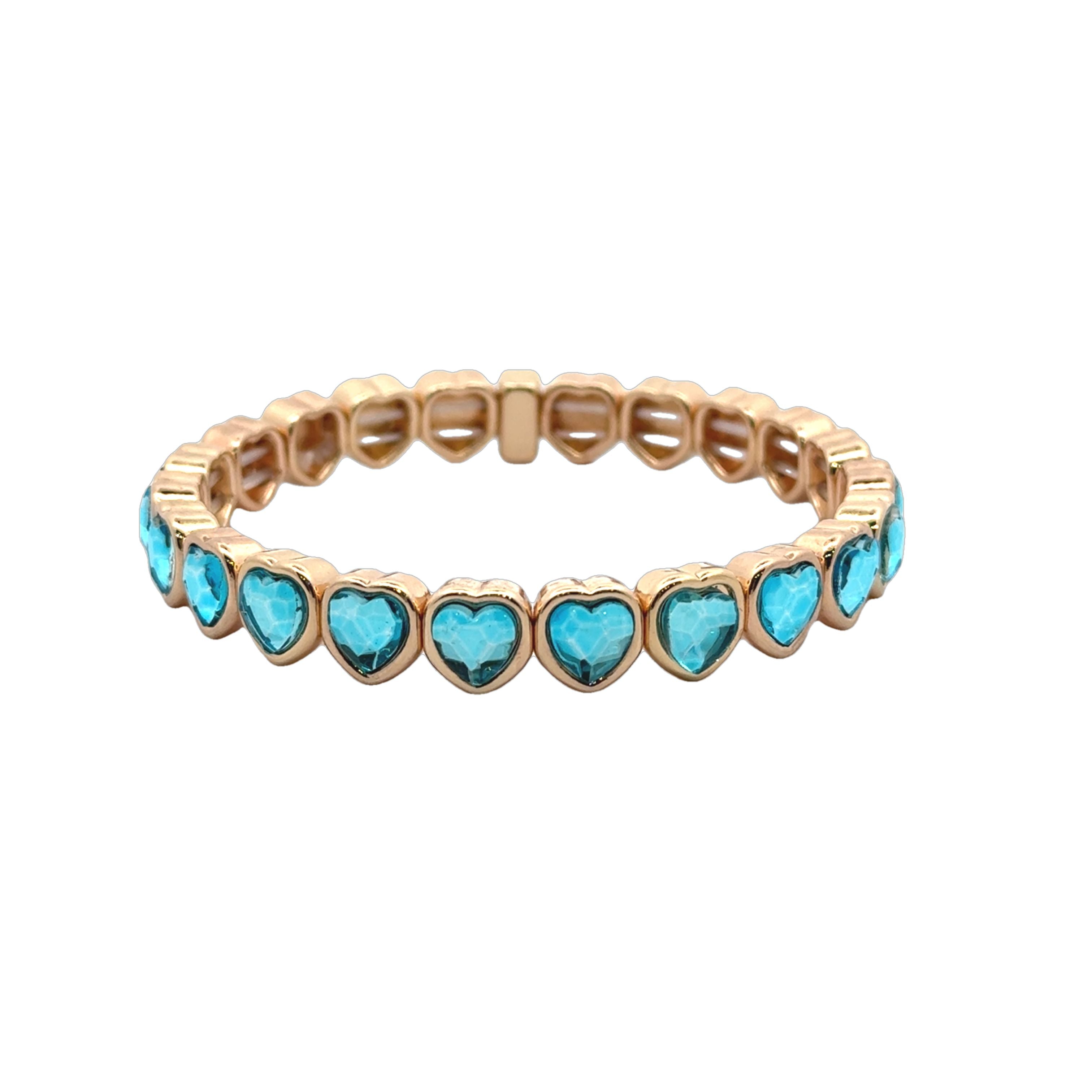 Elastic Heart Bracelet