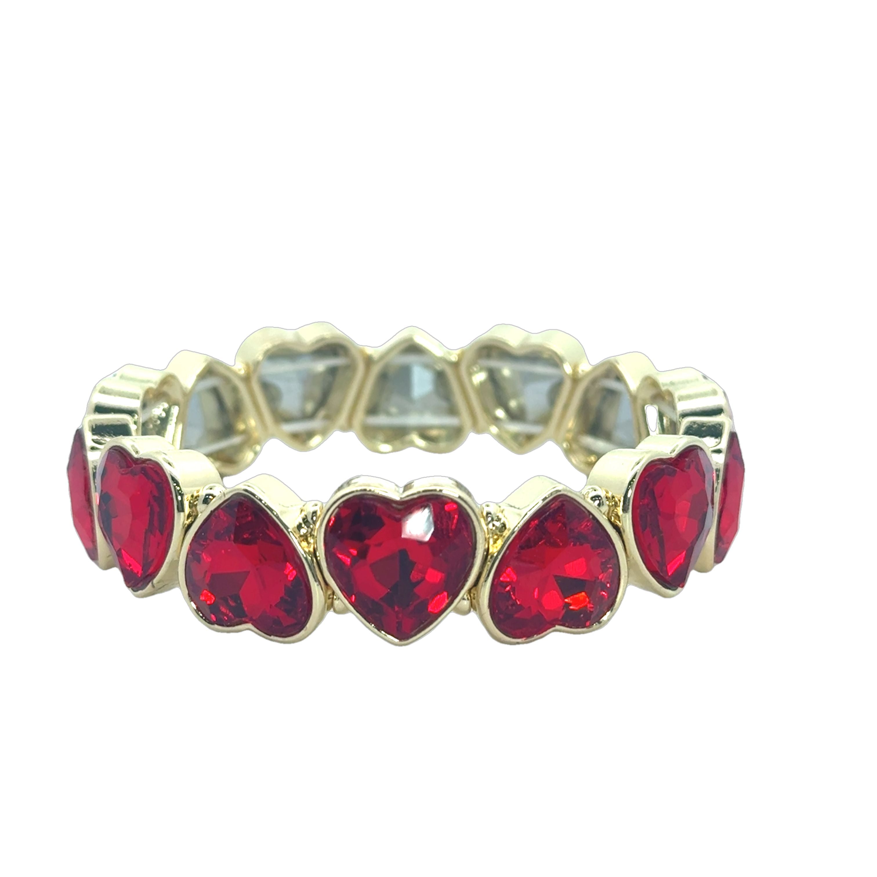 Elastic Chunky Hearts $20
