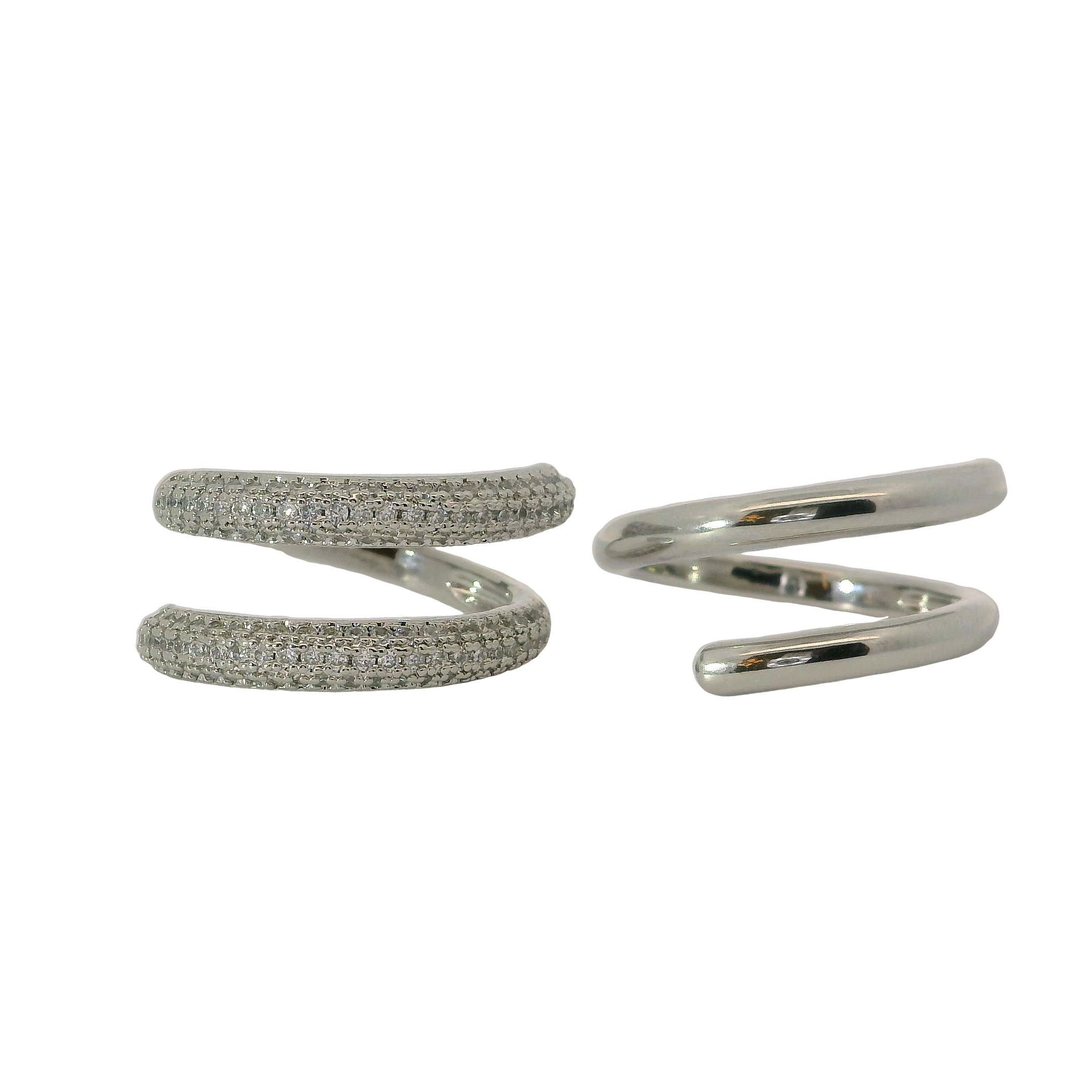 Espiral Interlaced Ring