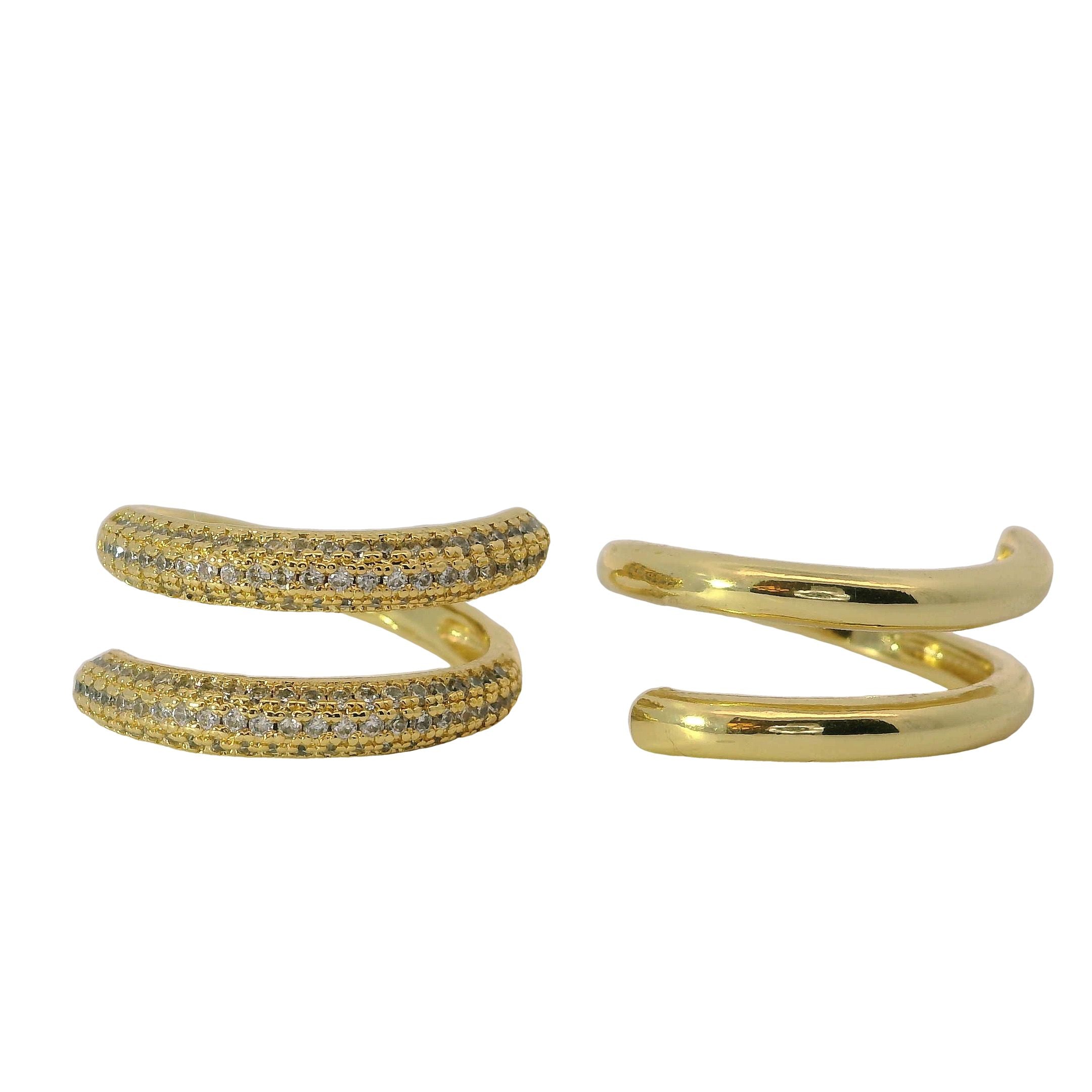 Espiral Interlaced Ring
