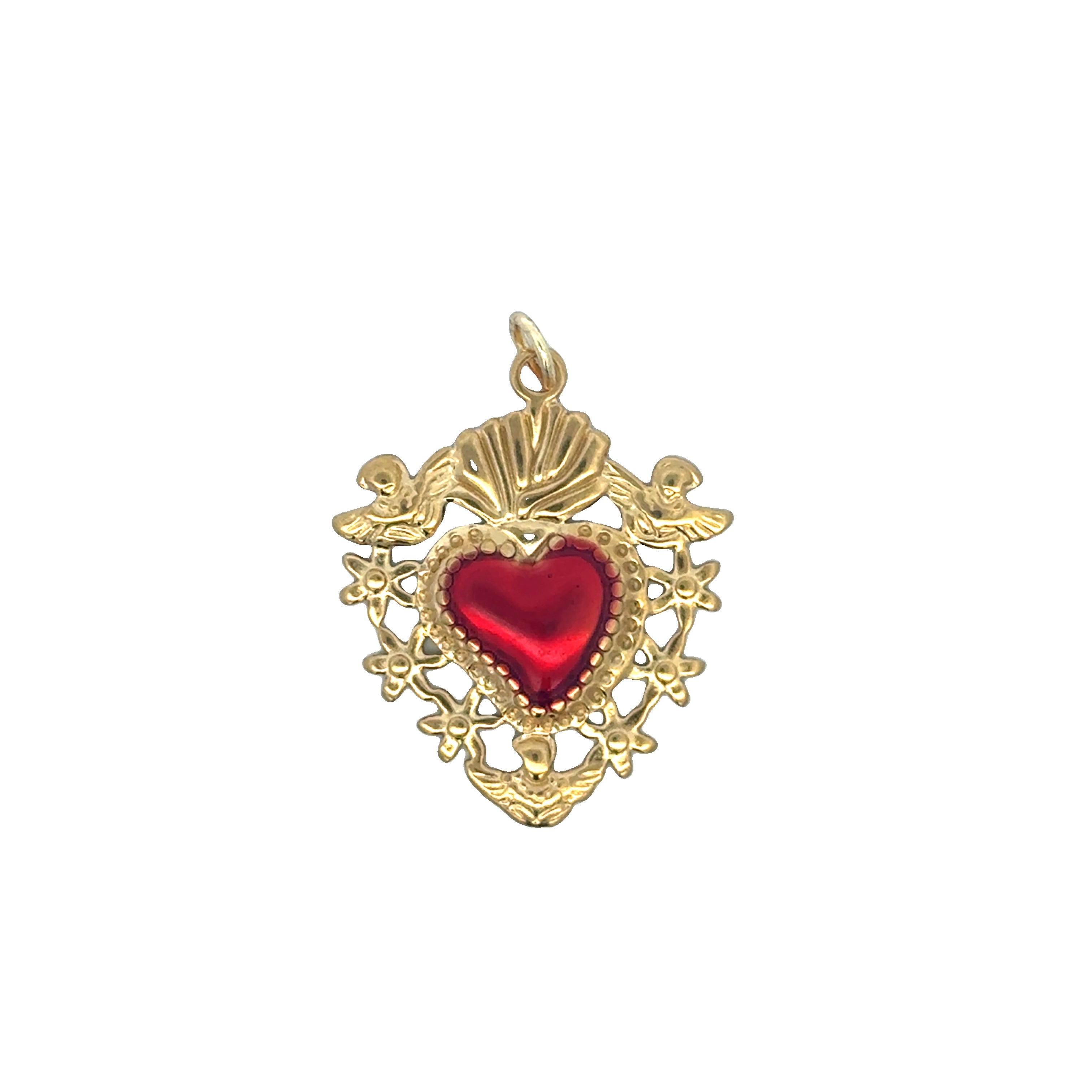 Eternal Red Hearts Charm