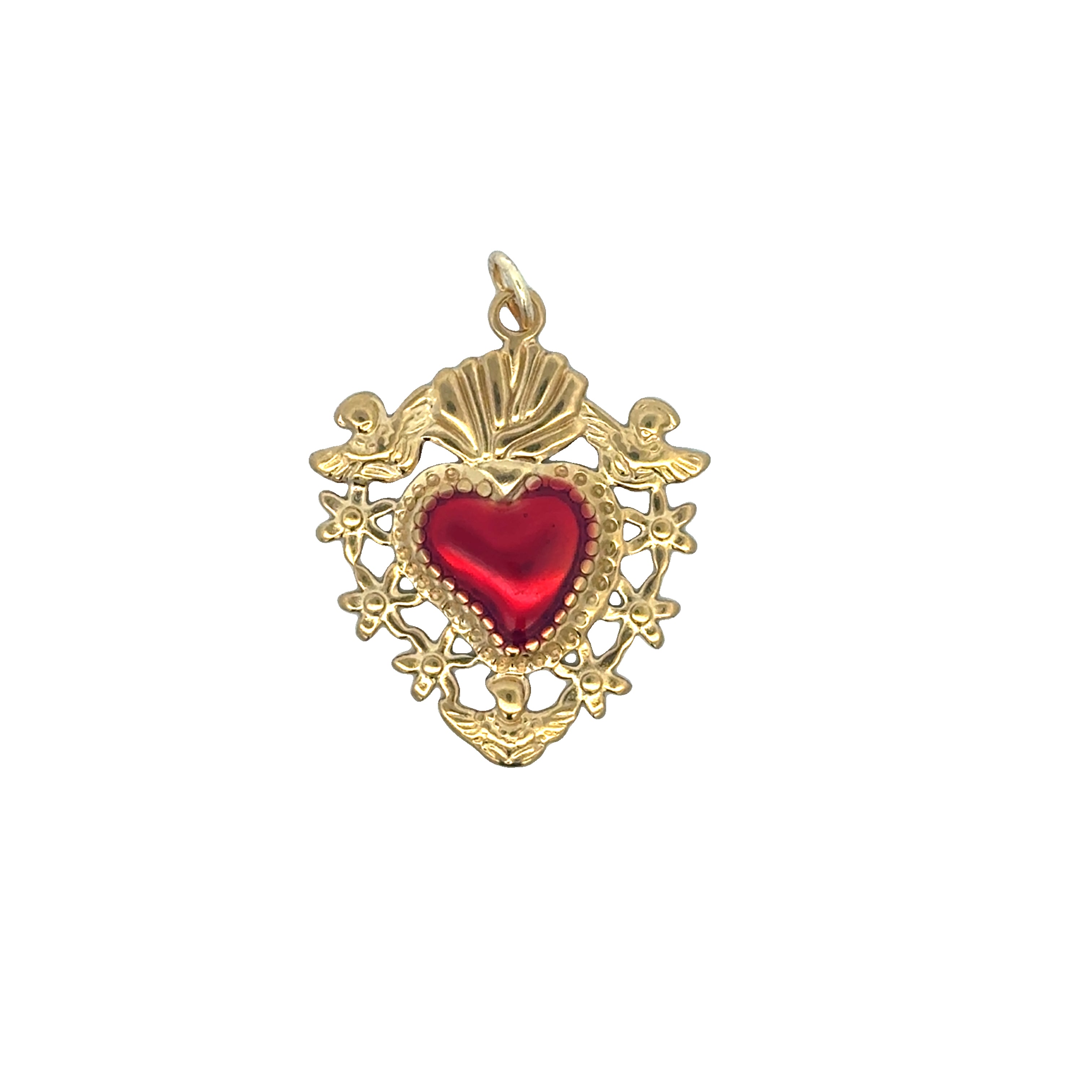 Eternal Red Hearts Charm