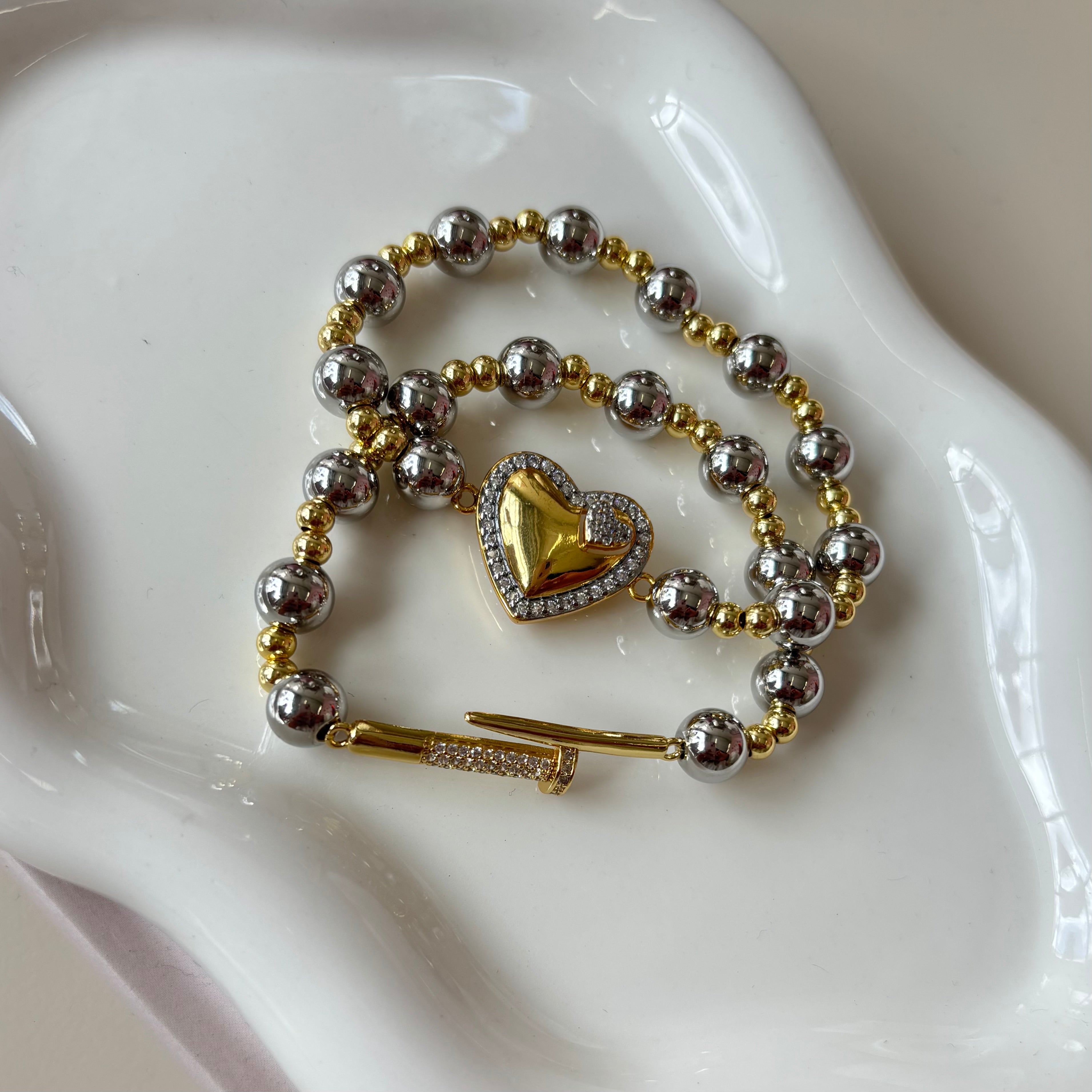 Tow Tone Harmony Bracelet