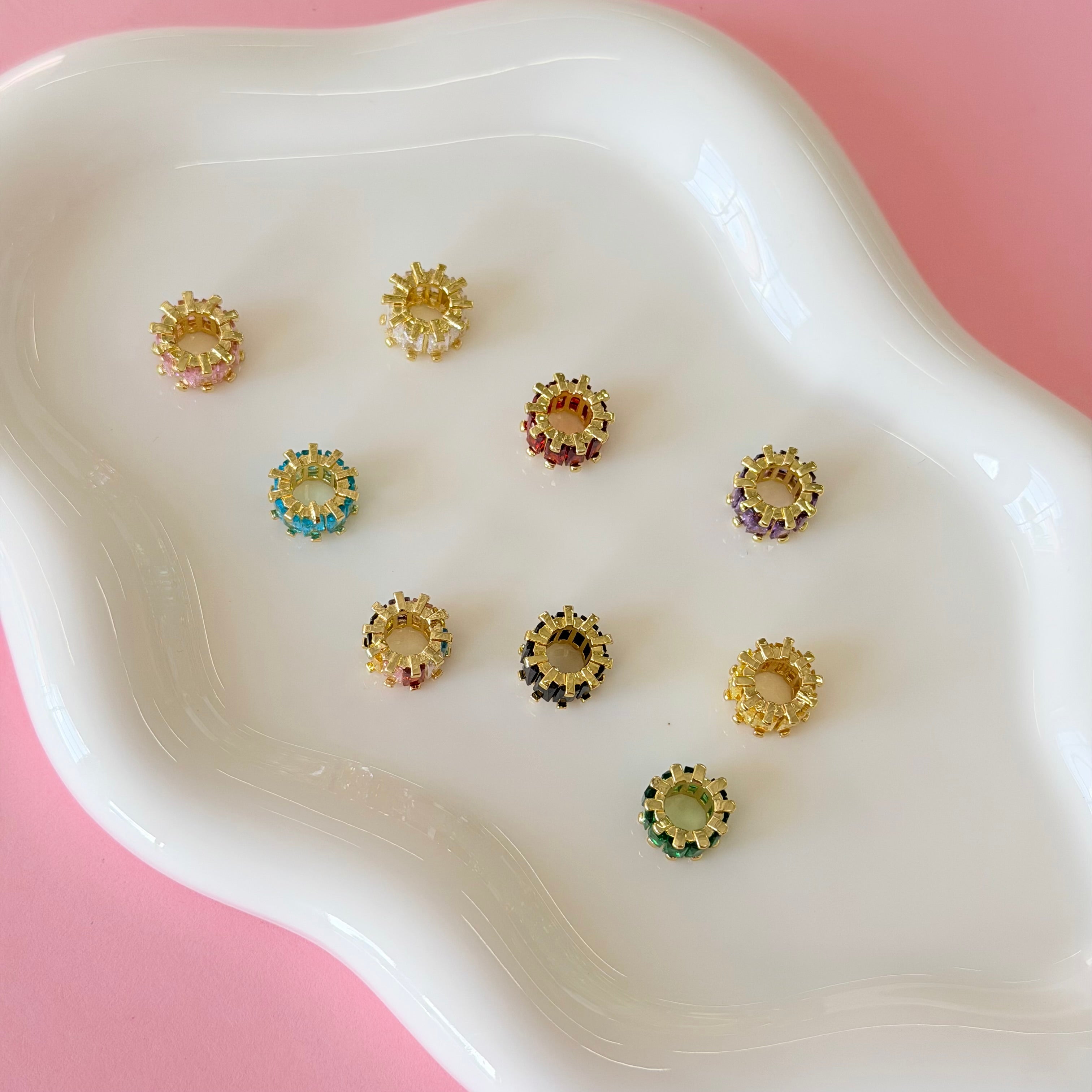 Baguette Spacer Charm