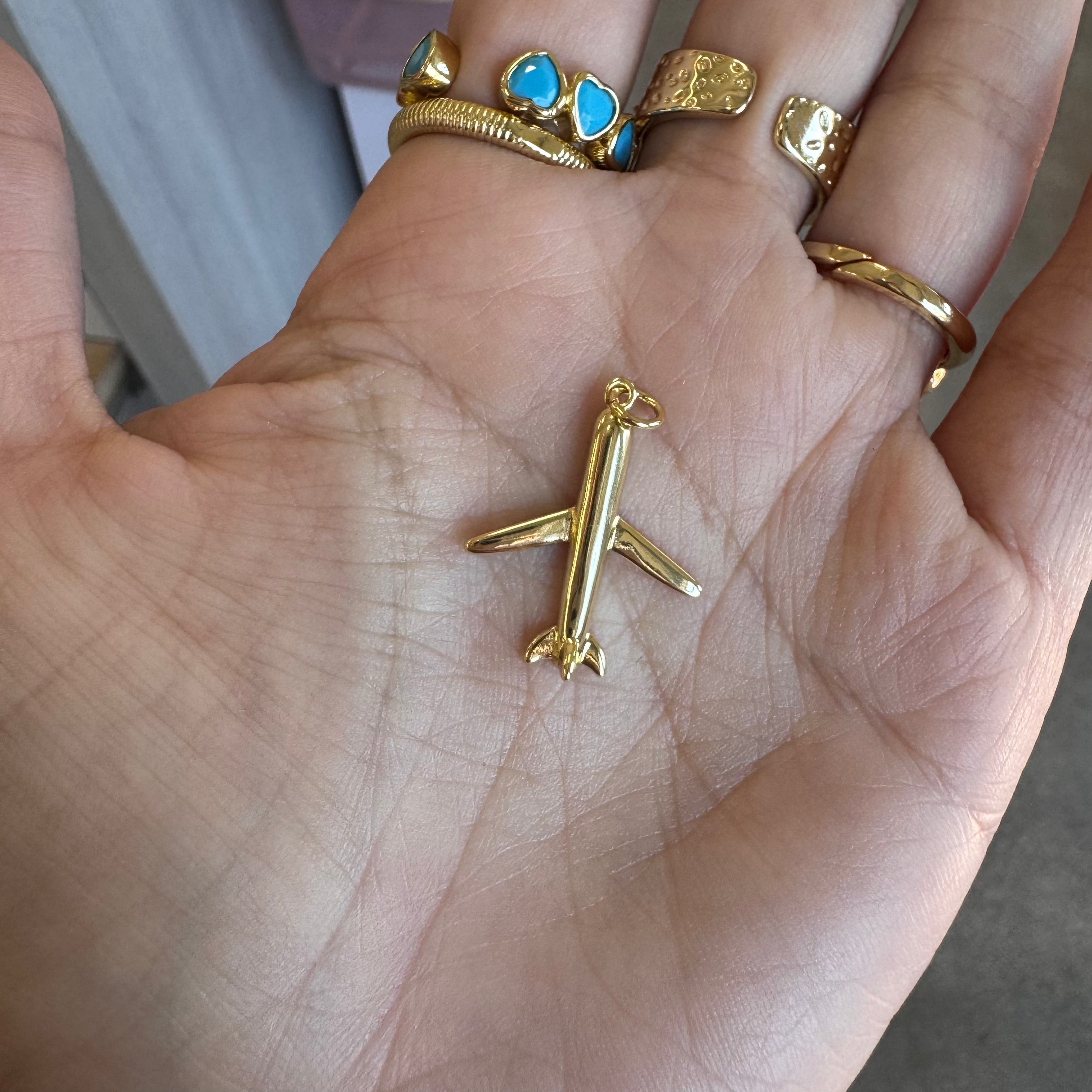 Airplane Charm