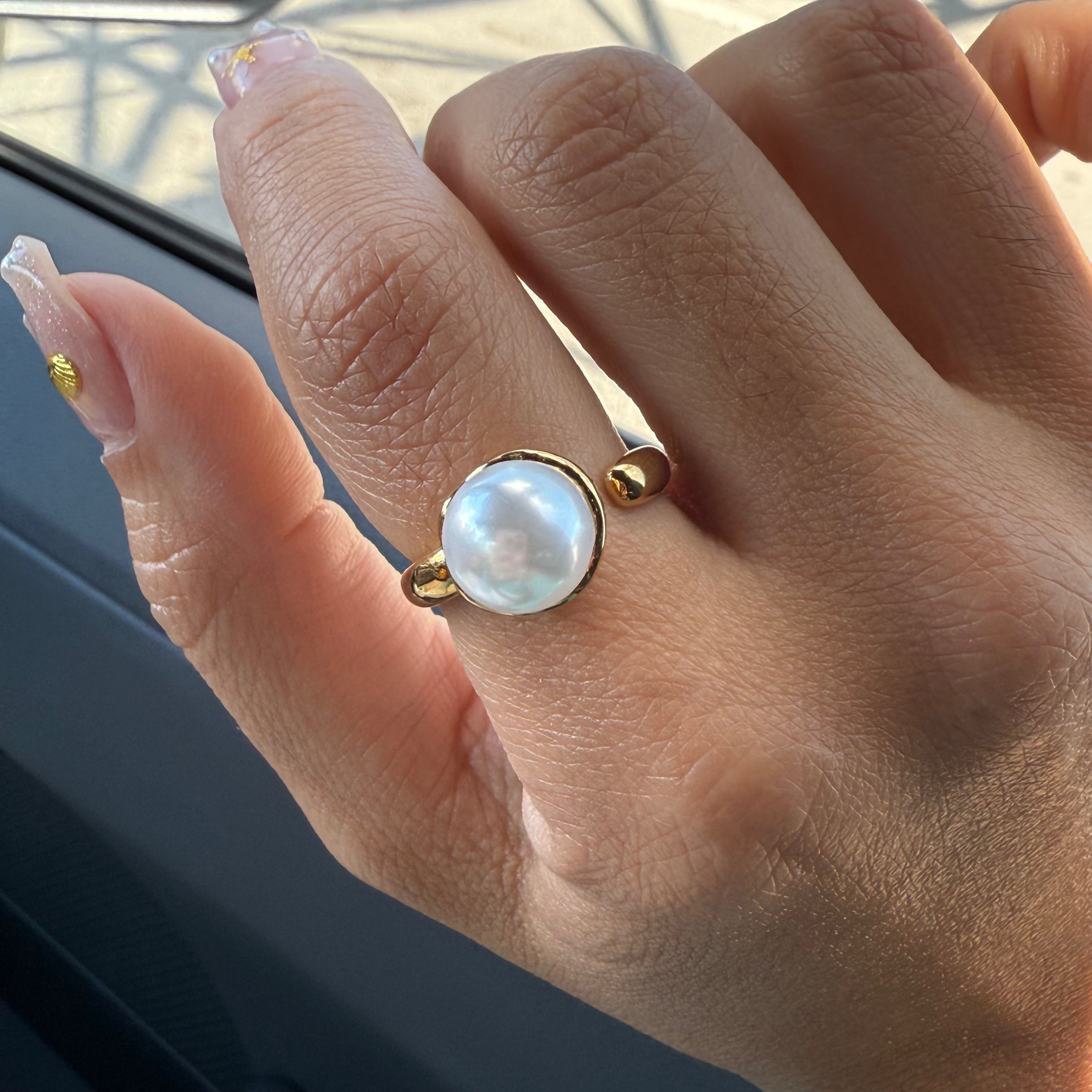 Twisted Horn Ring
