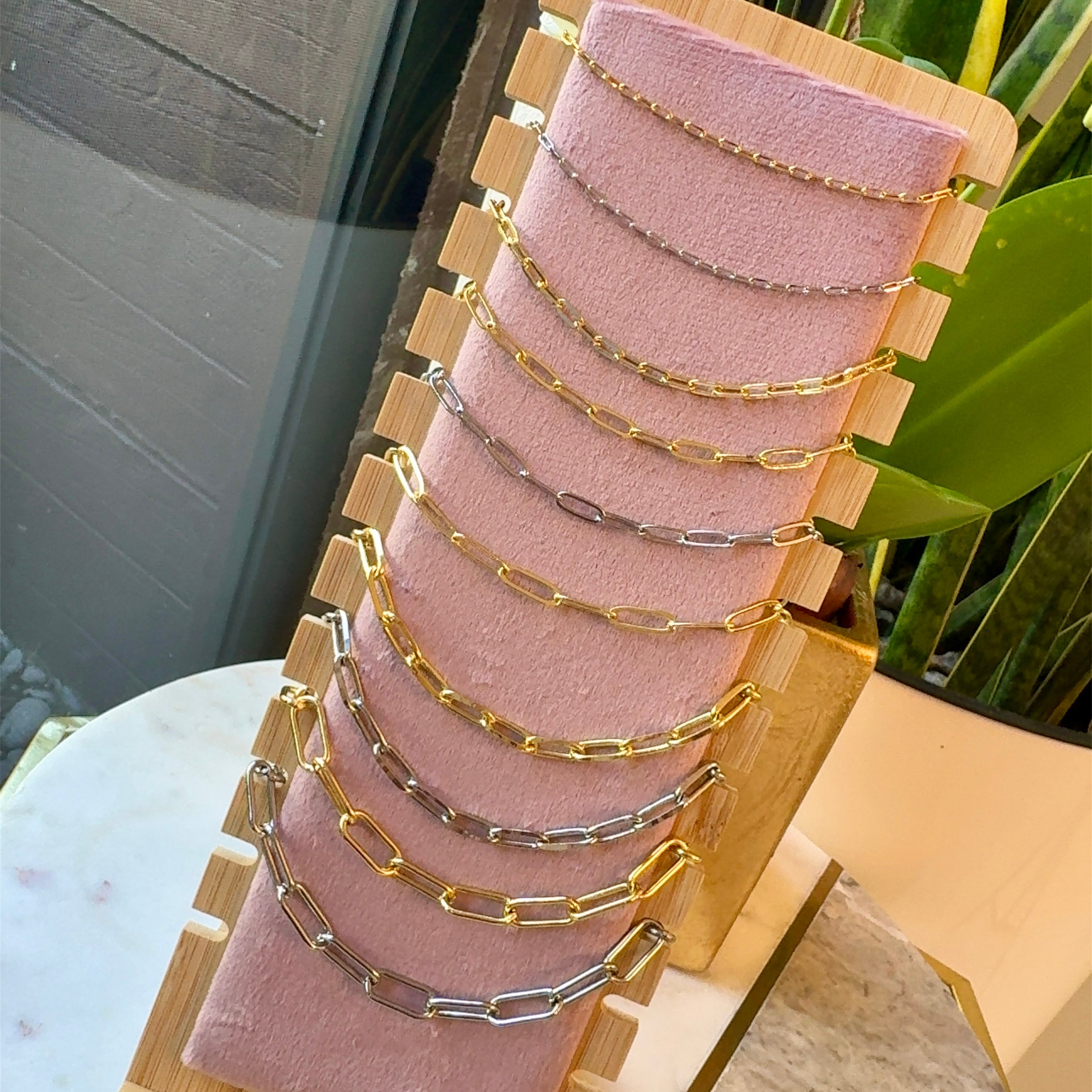 Paper Clip Chain Necklace
