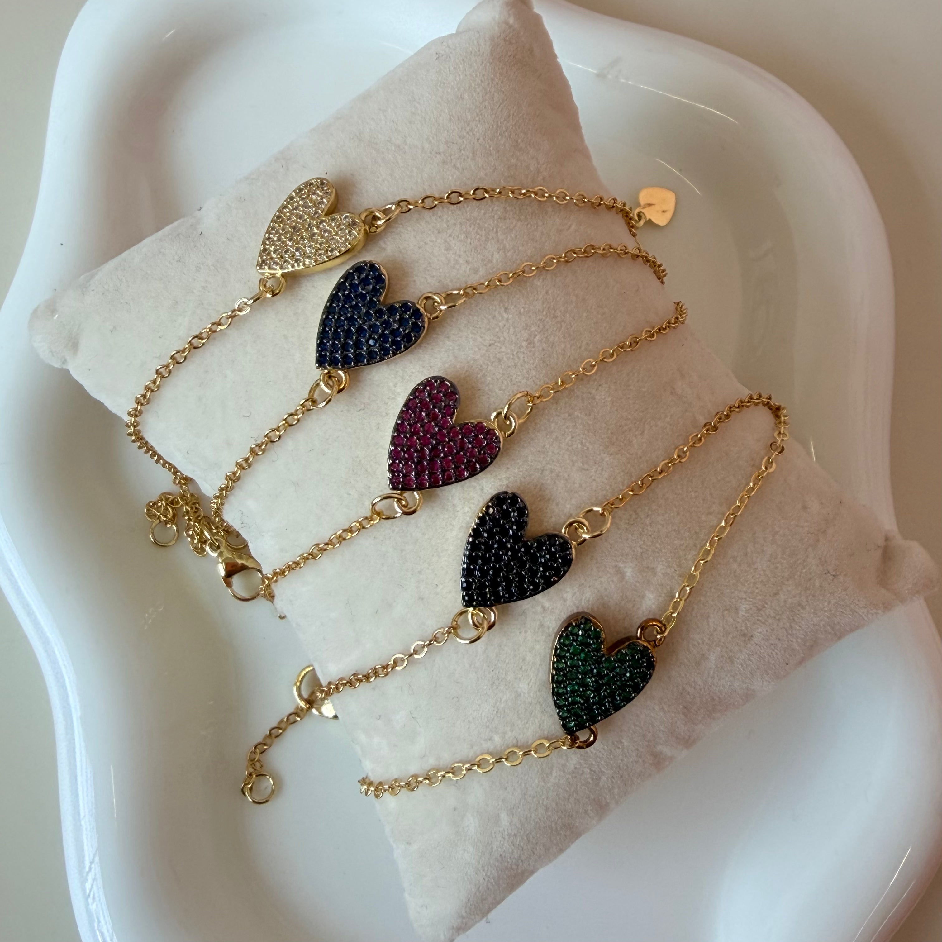 Delicate Heart Bracelet