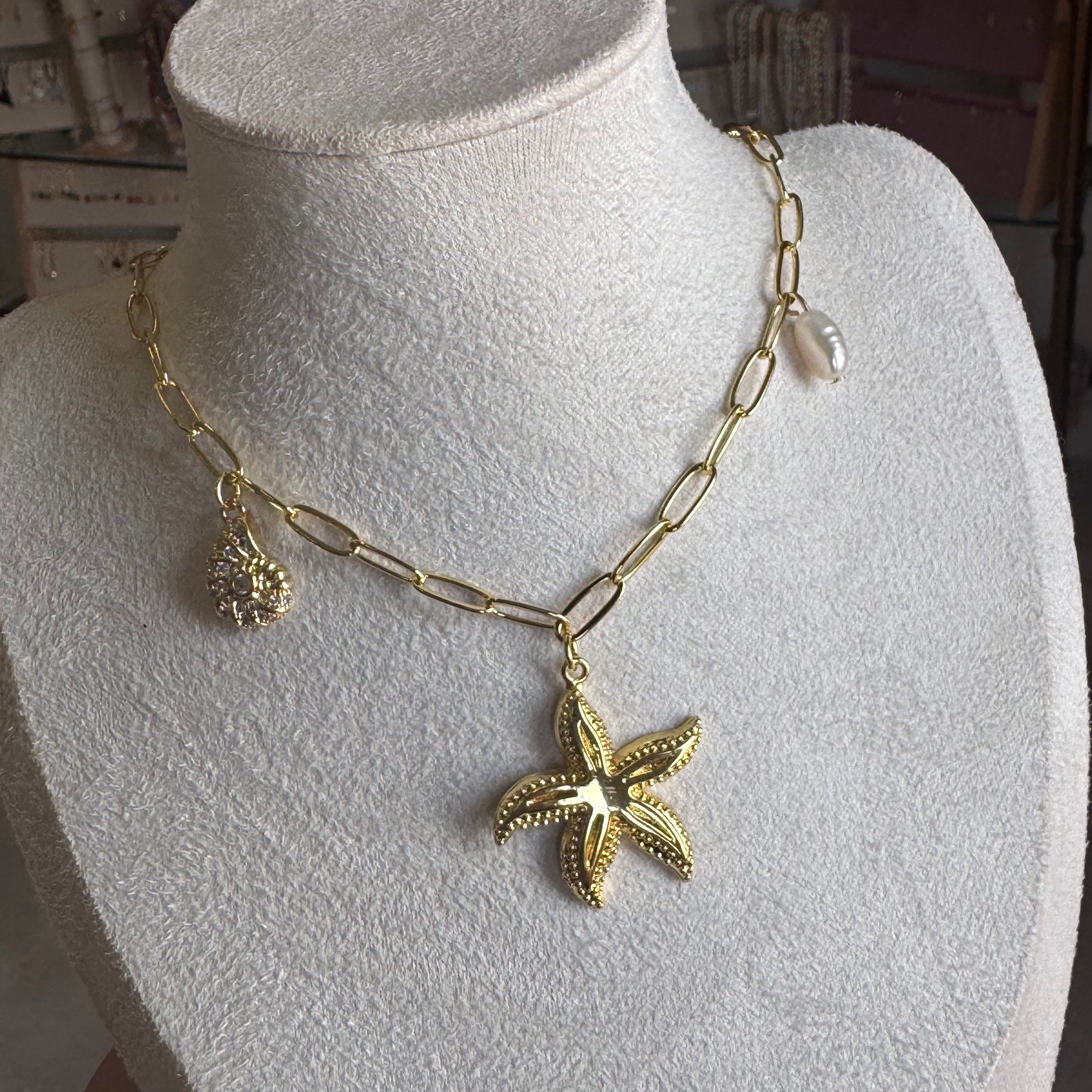 Multicharm Sea Necklace
