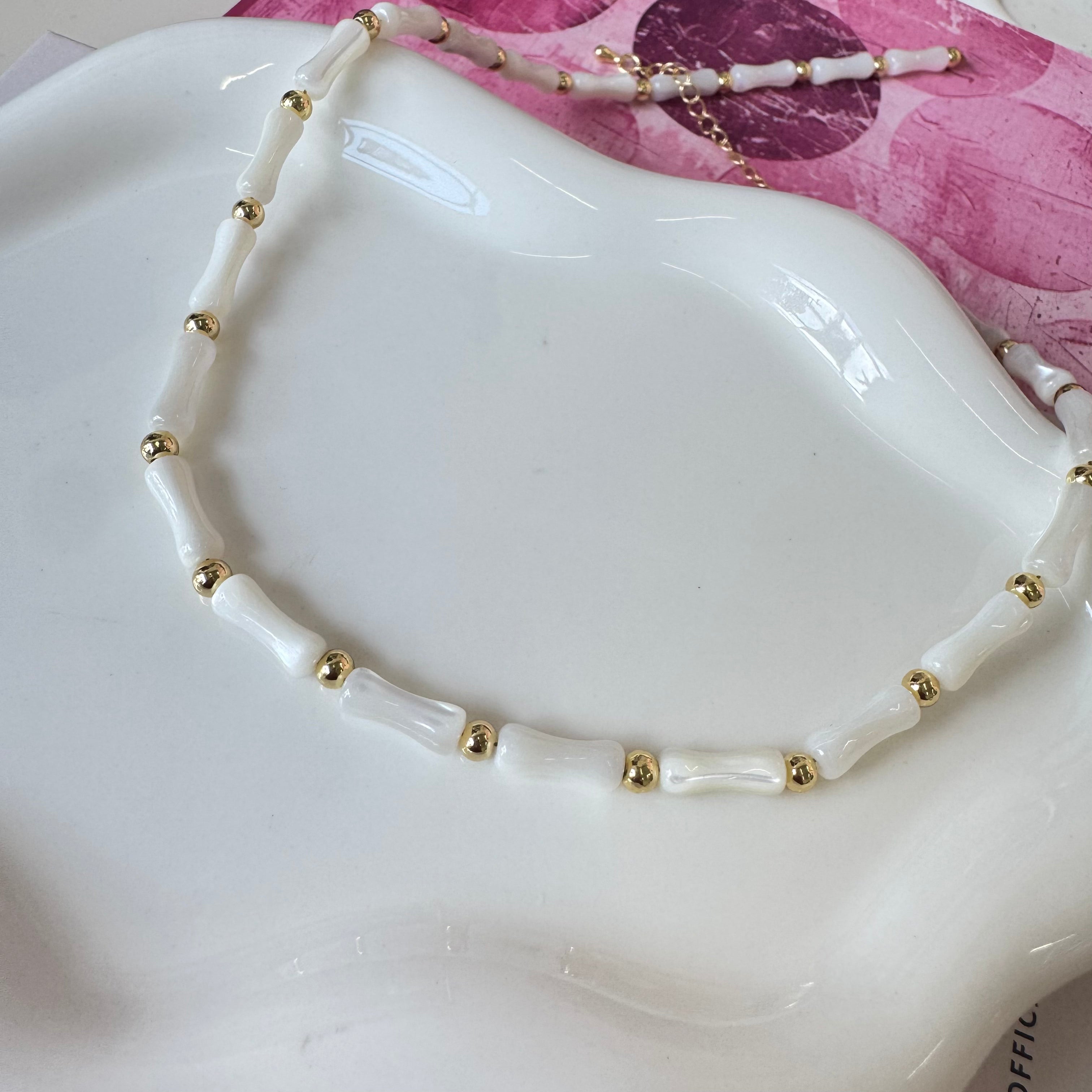 Bone Nacar Necklace