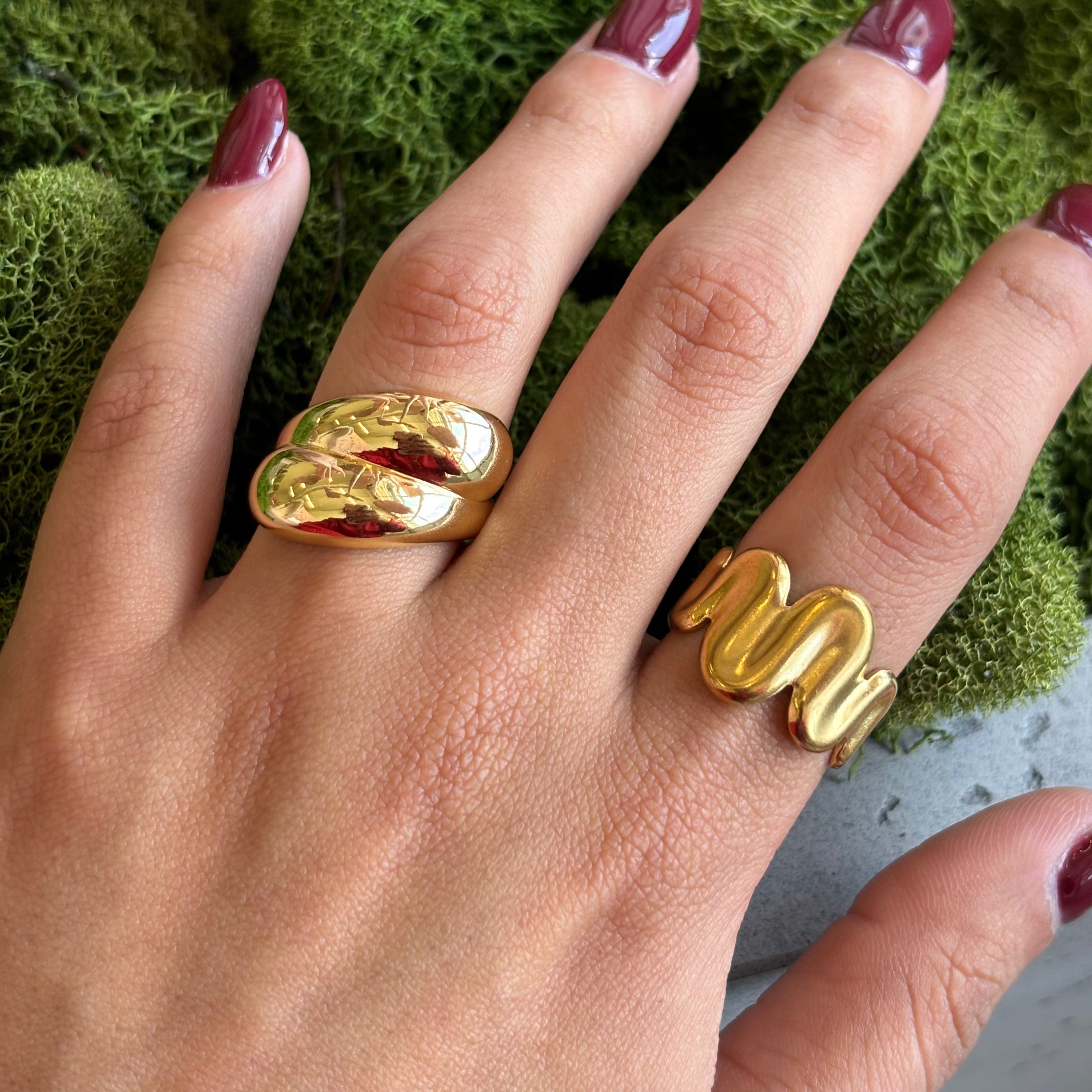 Double Chunky Ring