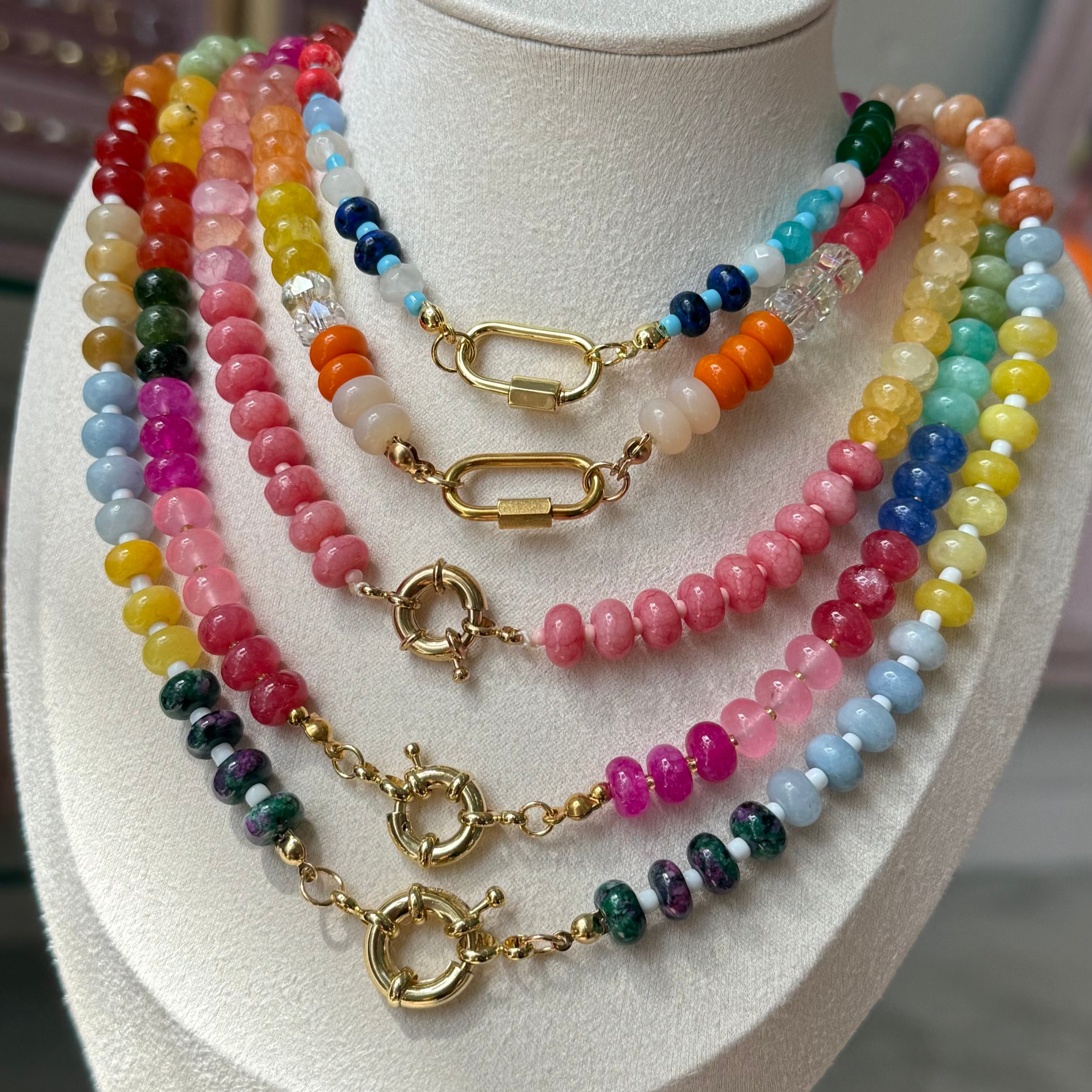 Rainbow Colors Necklace