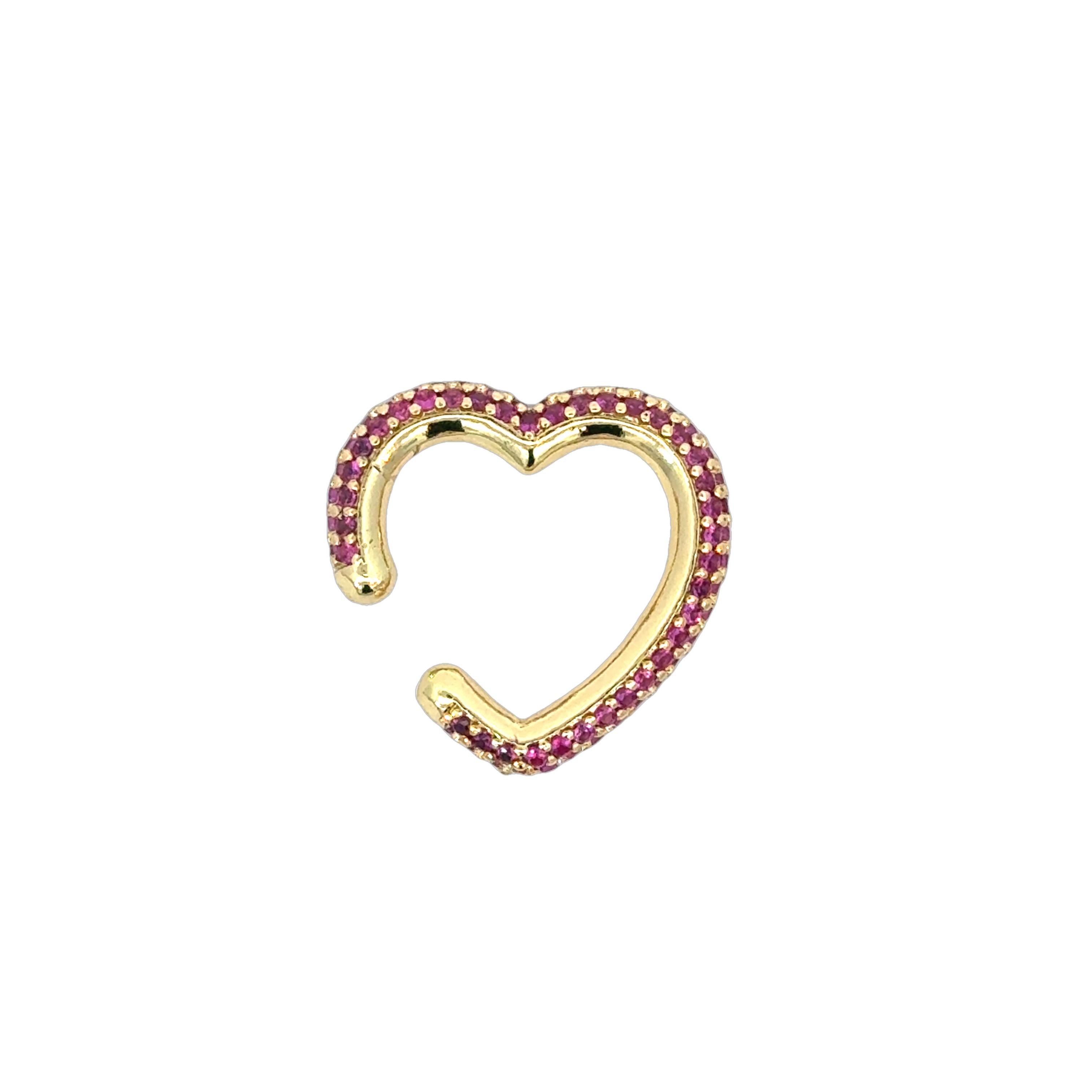 Heart Glam Earcuff