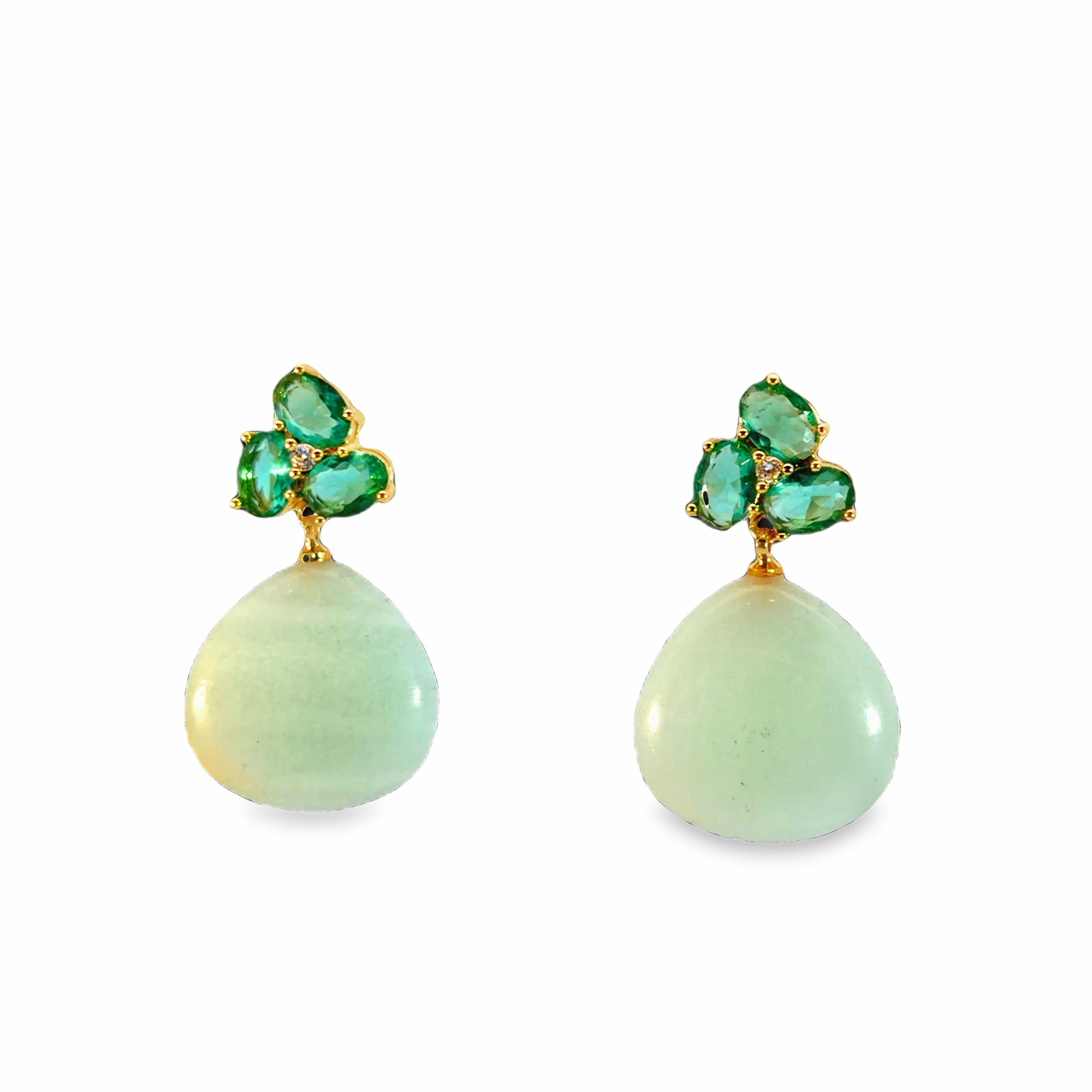 Gem Stone Luxe Earrings