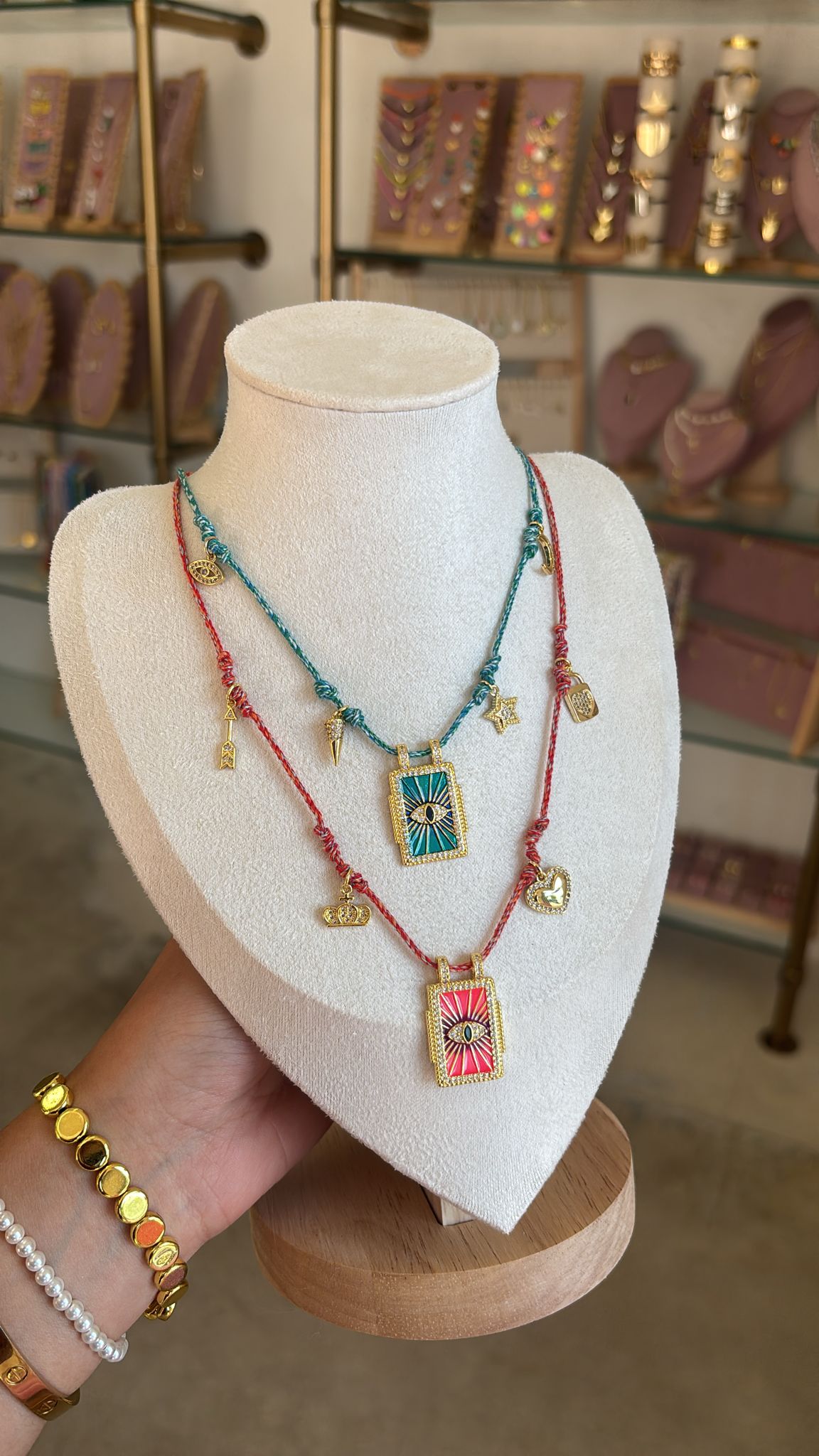 Luxury Amulets Adjustable Necklace