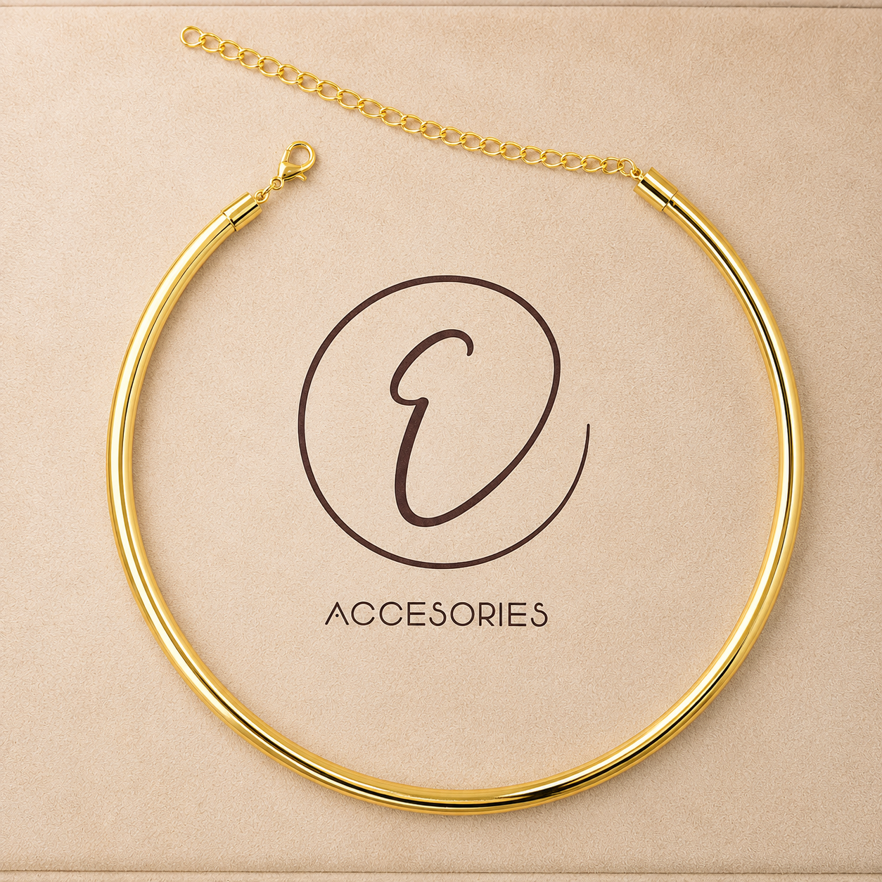 Solitaire Glow Choker