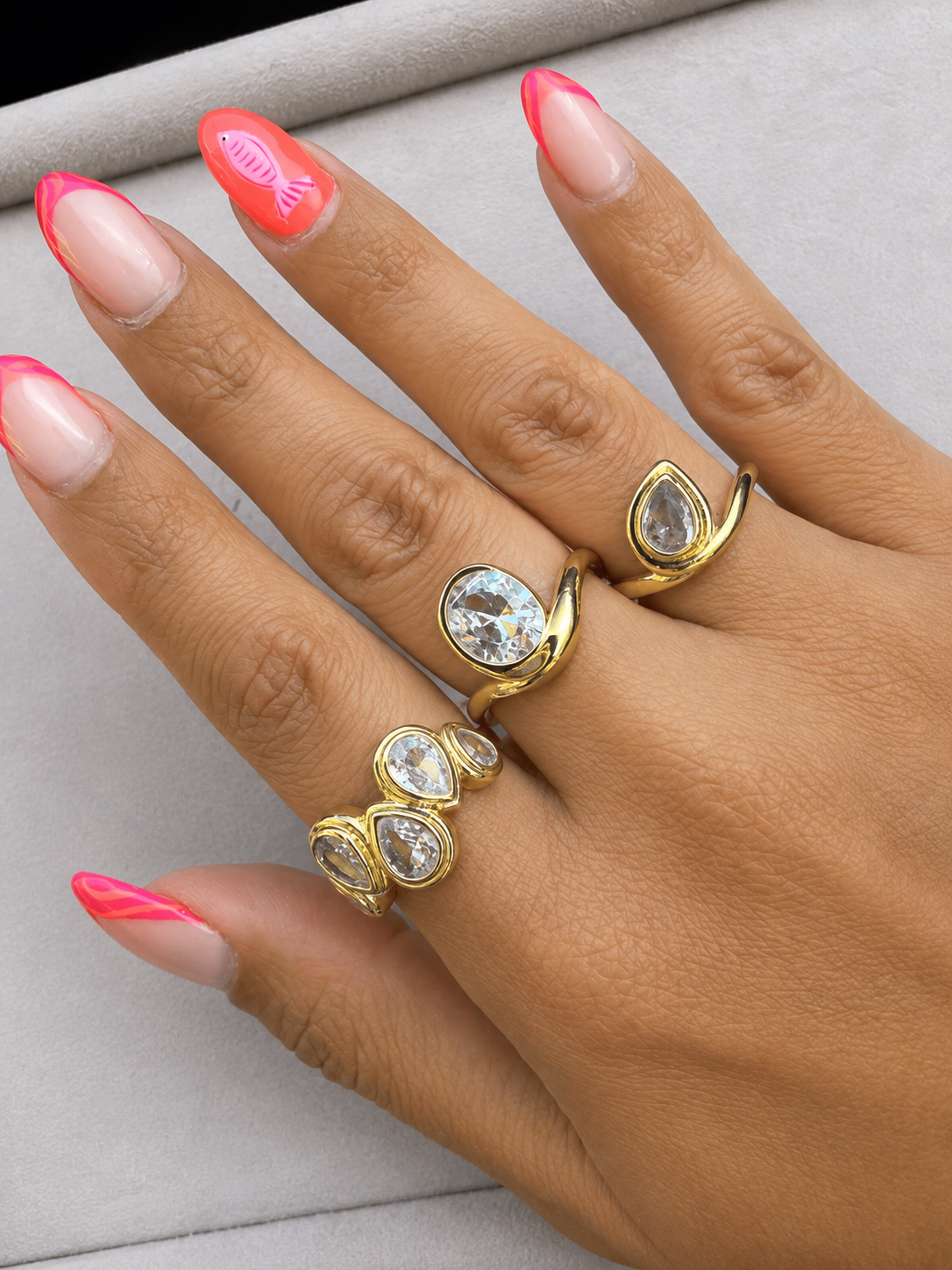 Crystal Glow Ring