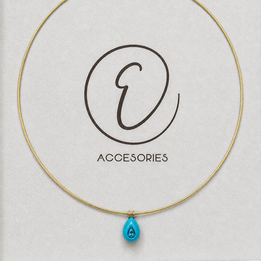 Dainty Solitaire Necklace