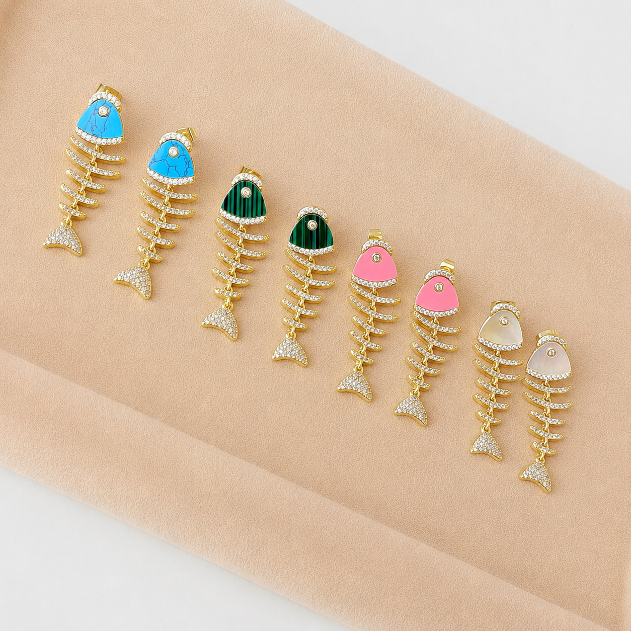 Isla Fishbone Earrings