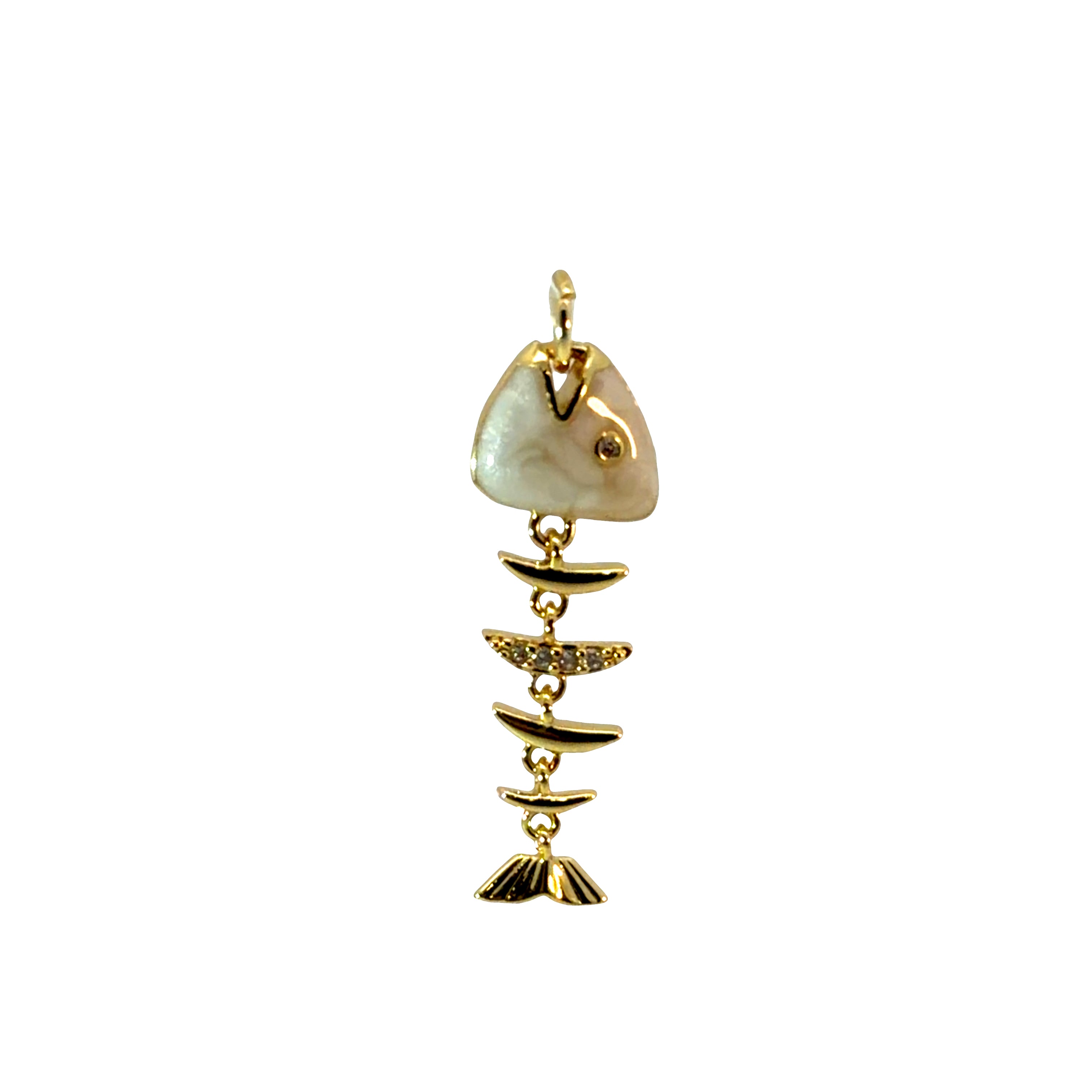 Enamel Fish Charm
