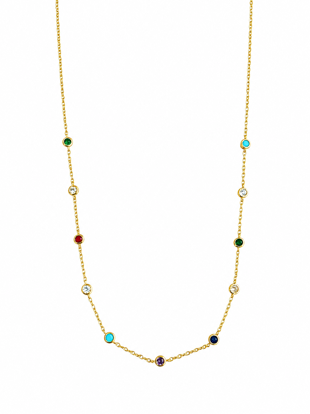 Crystal Cascade Necklace