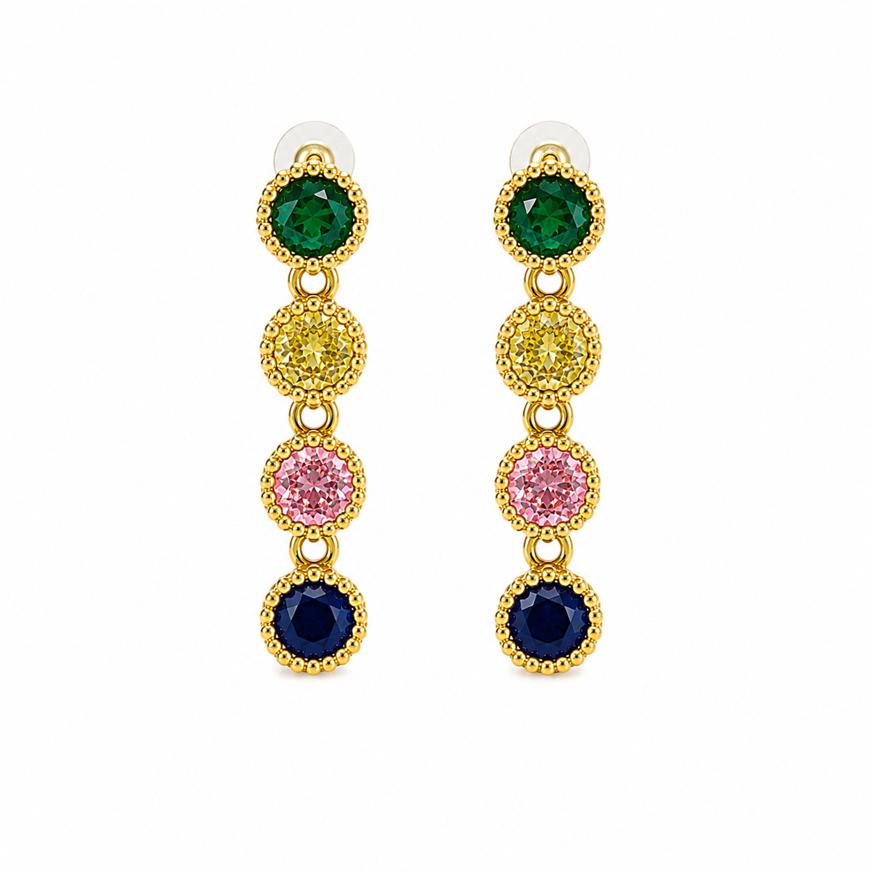 Diamond Crystal Layer Earrings