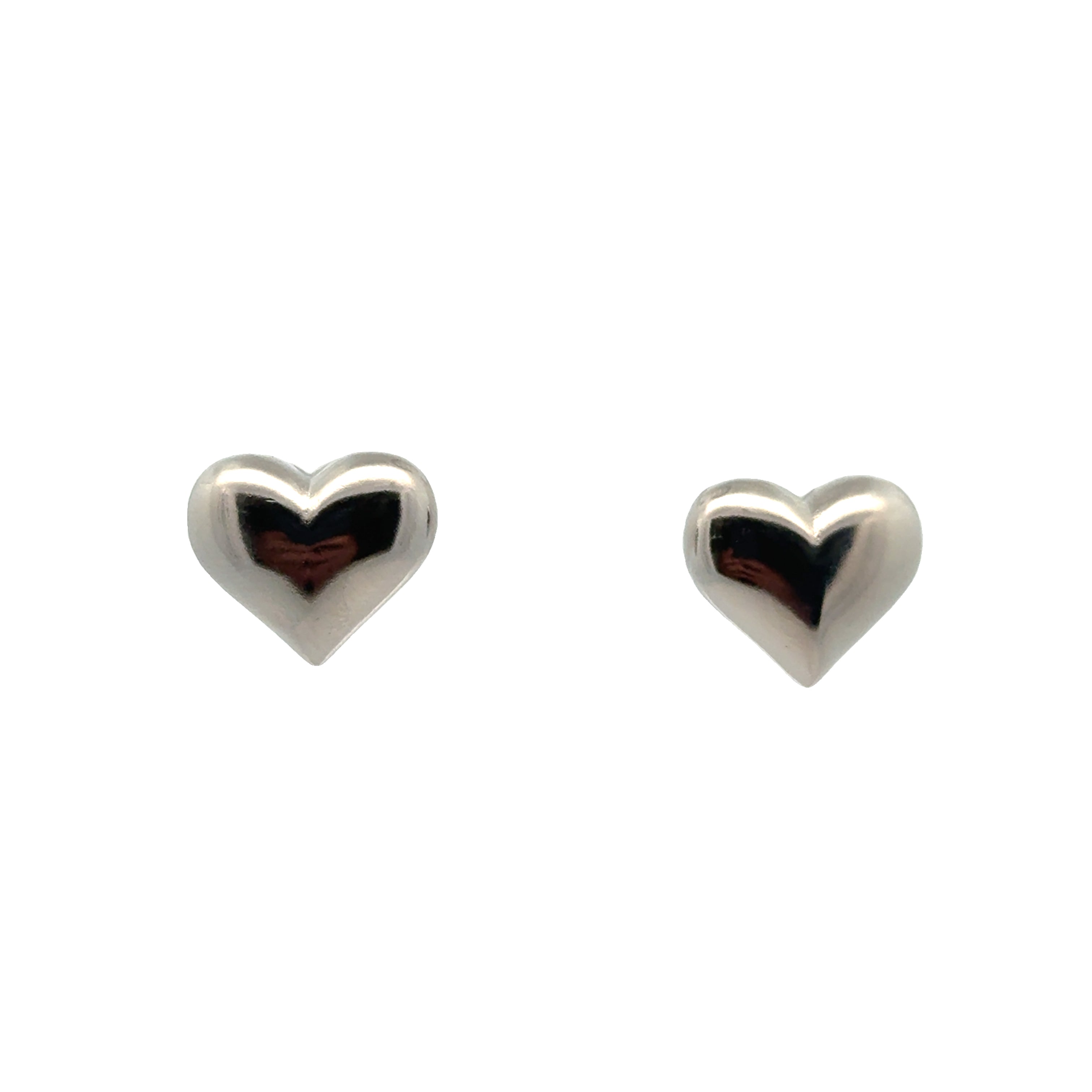 Chunky Curve Hearts Earrings