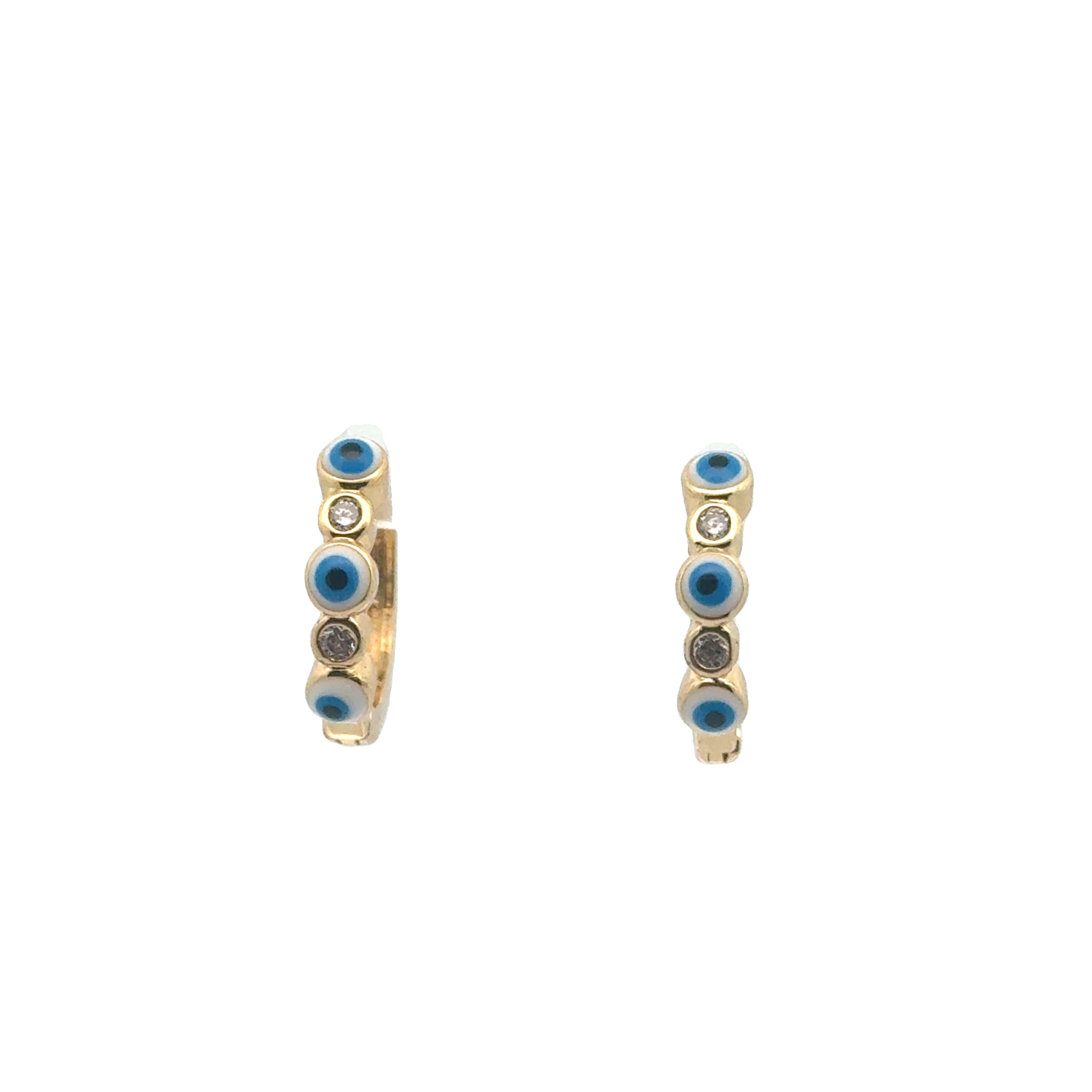 Evil eye Color Hoops