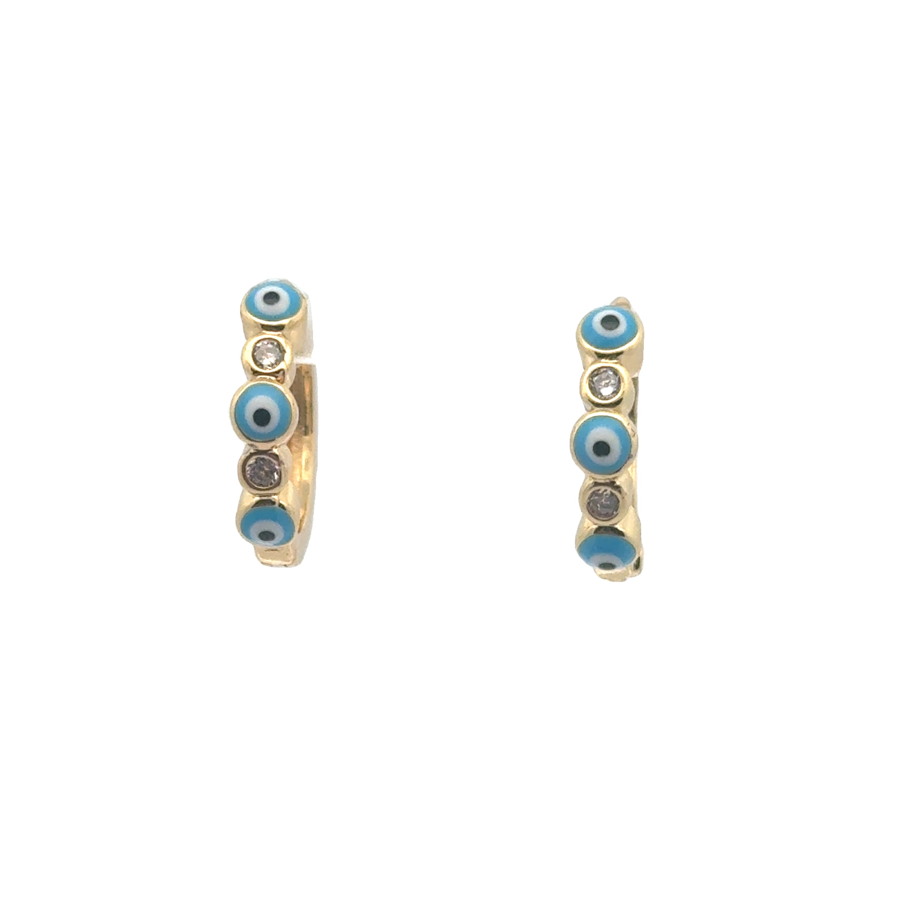 Evil eye Color Hoops
