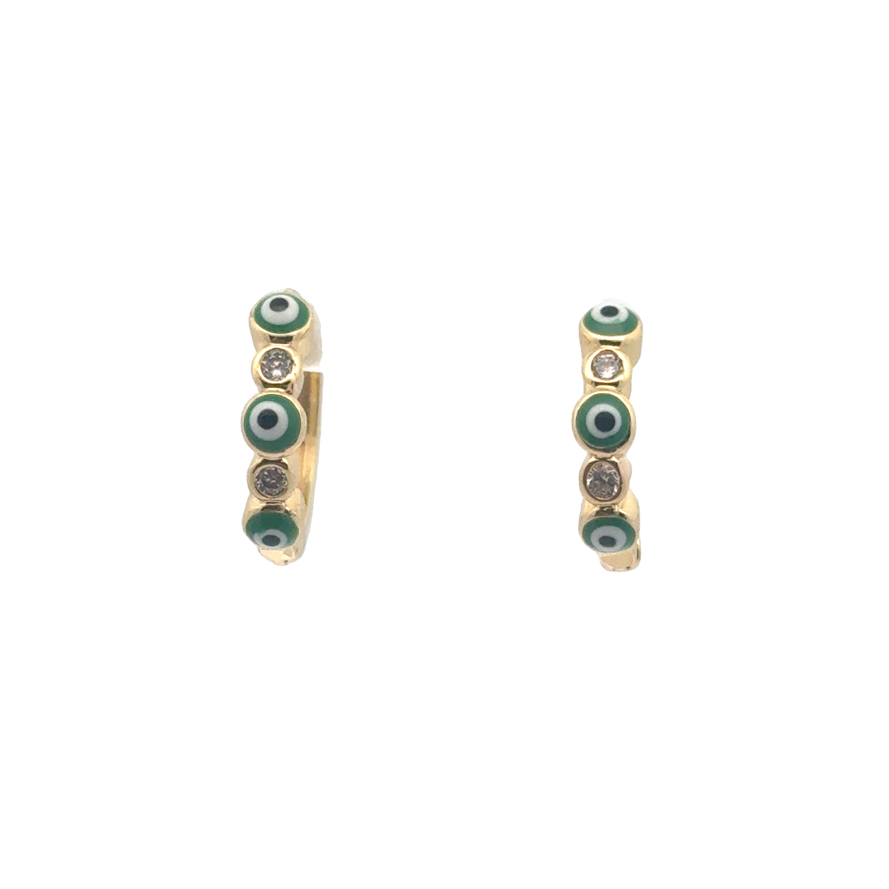 Evil eye Color Hoops