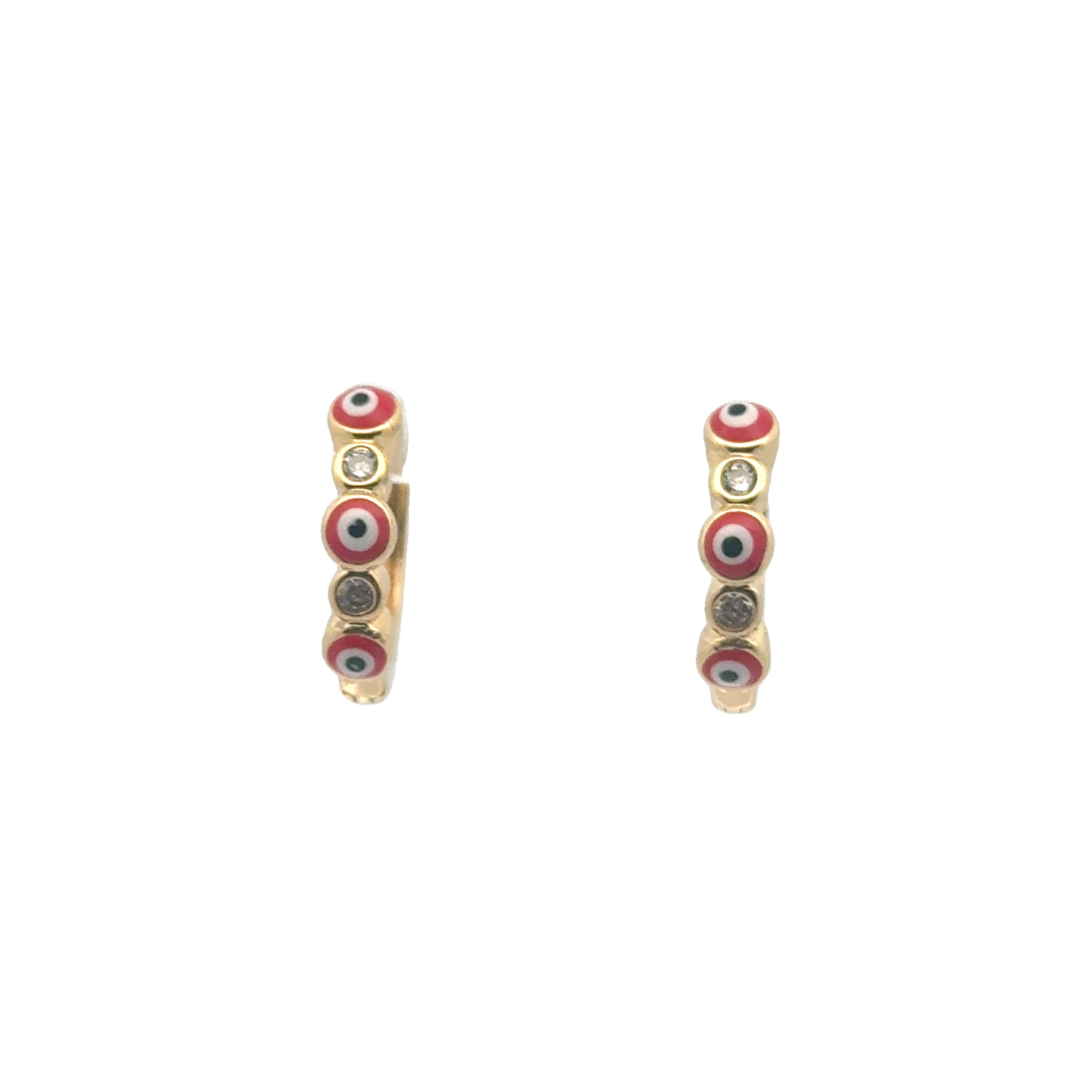 Evil eye Color Hoops