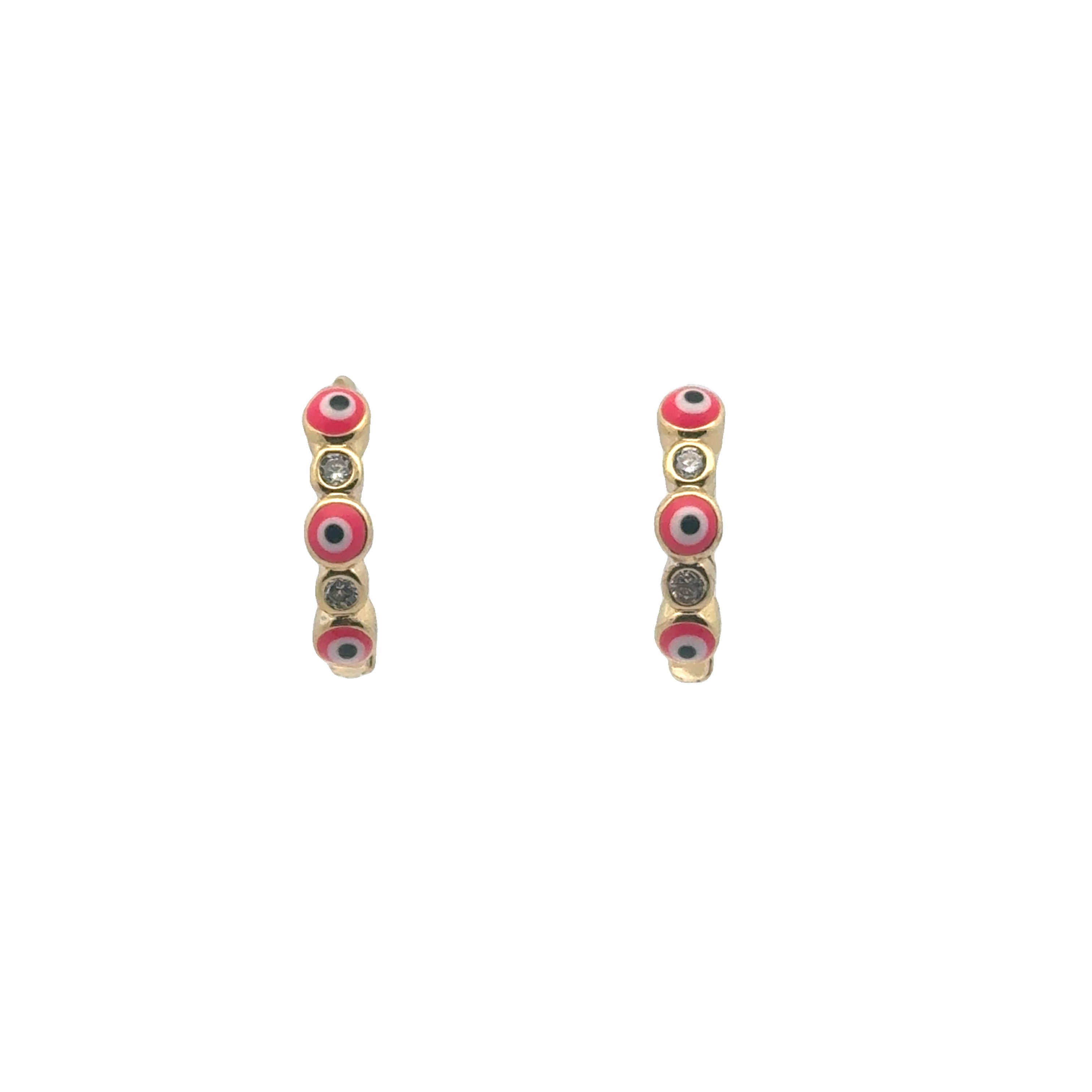 Evil eye Color Hoops
