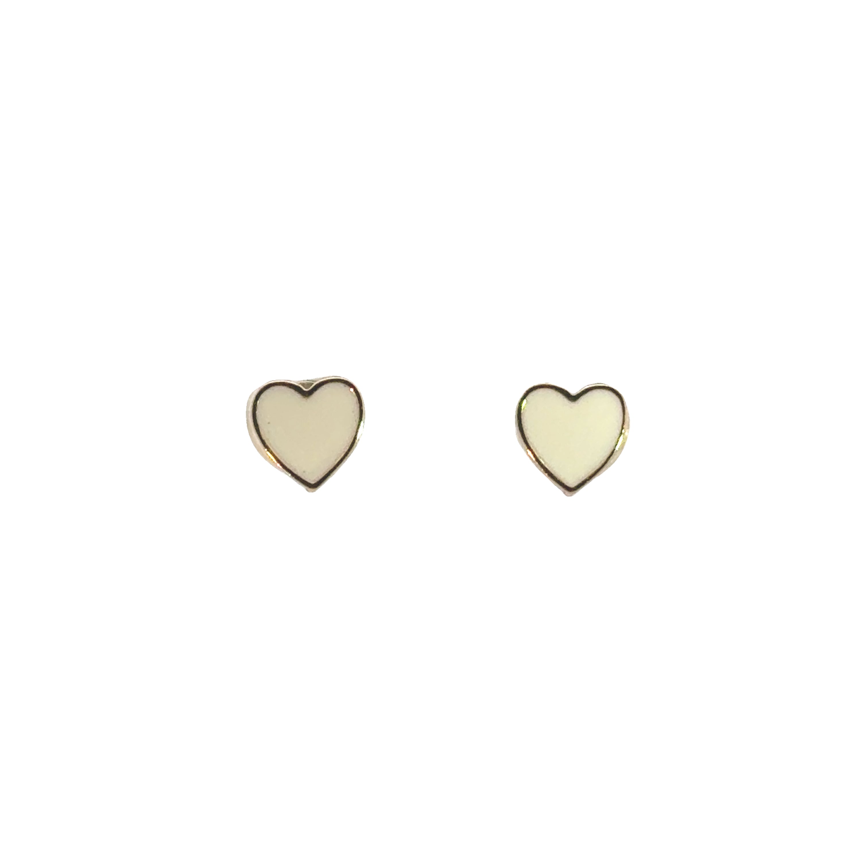 Enamel Hearts Earring
