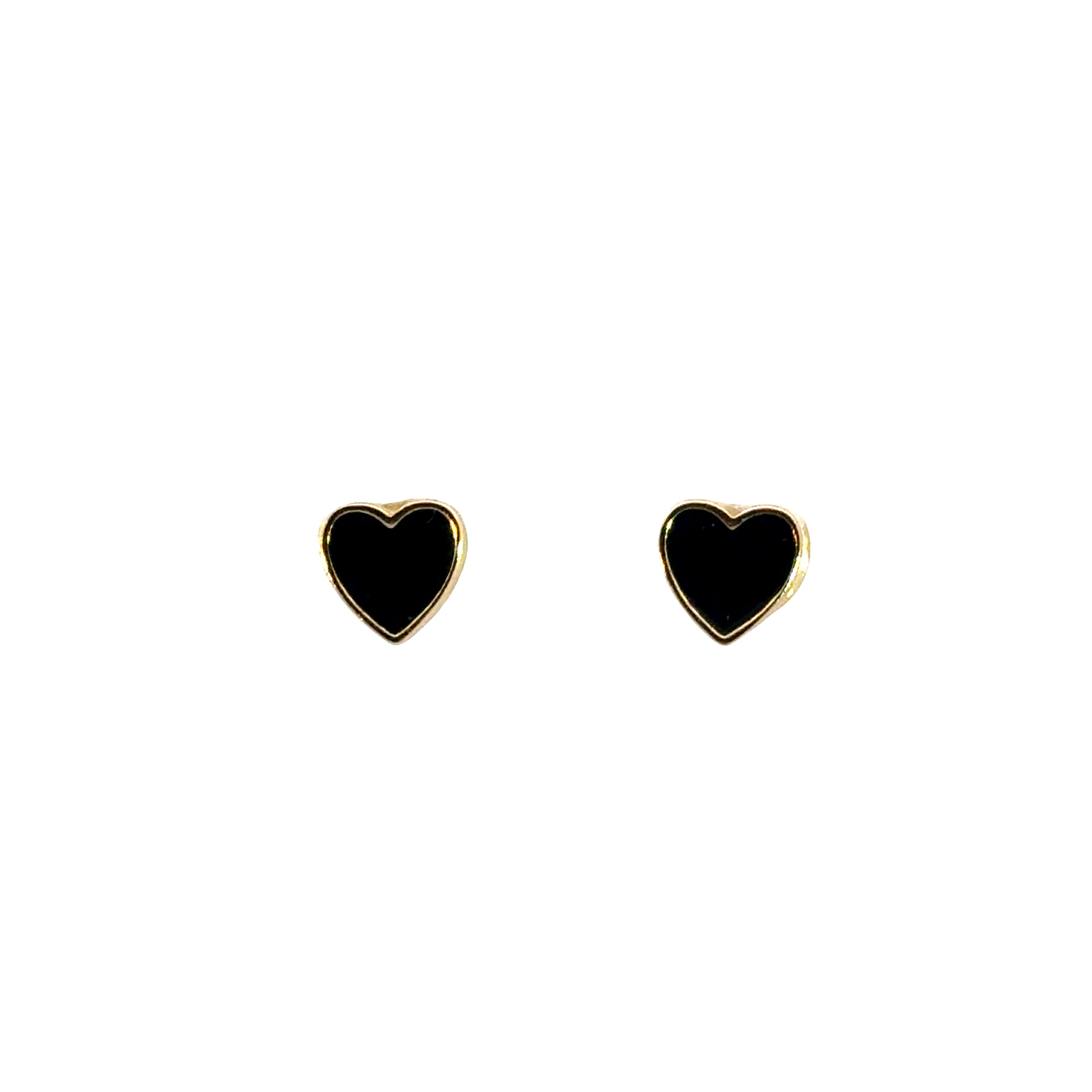 Enamel Hearts Earring