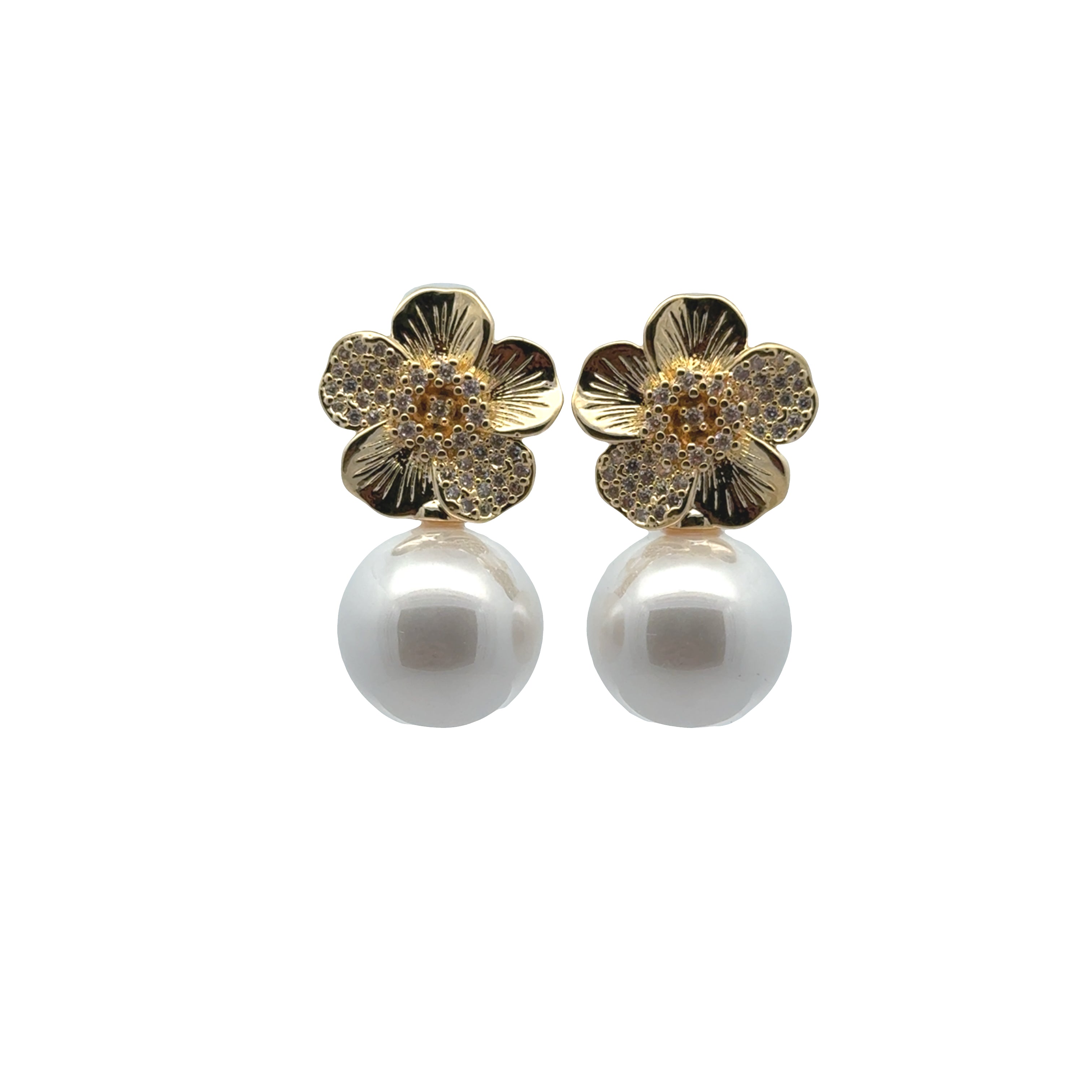 Shinny Blossom Earrings