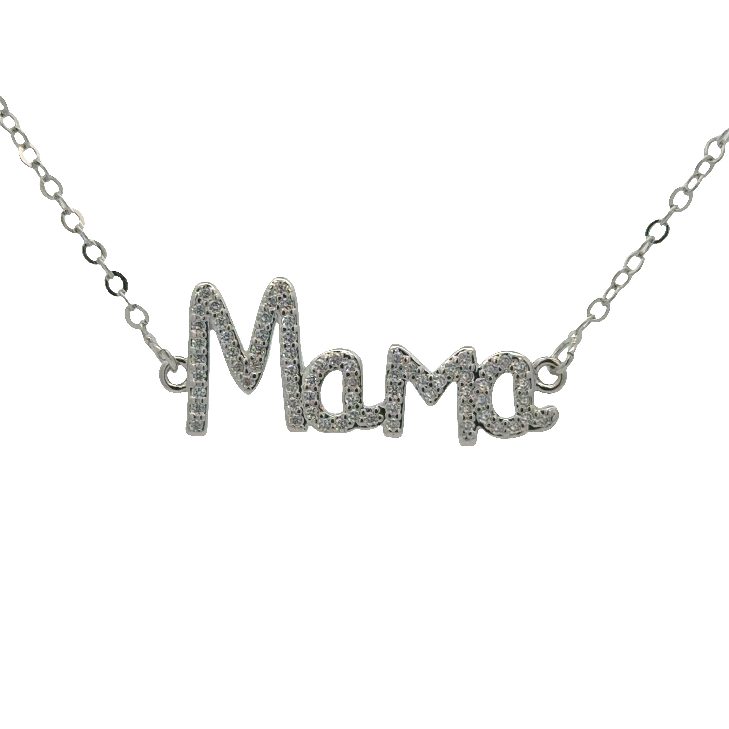Mama Zirconium Necklace