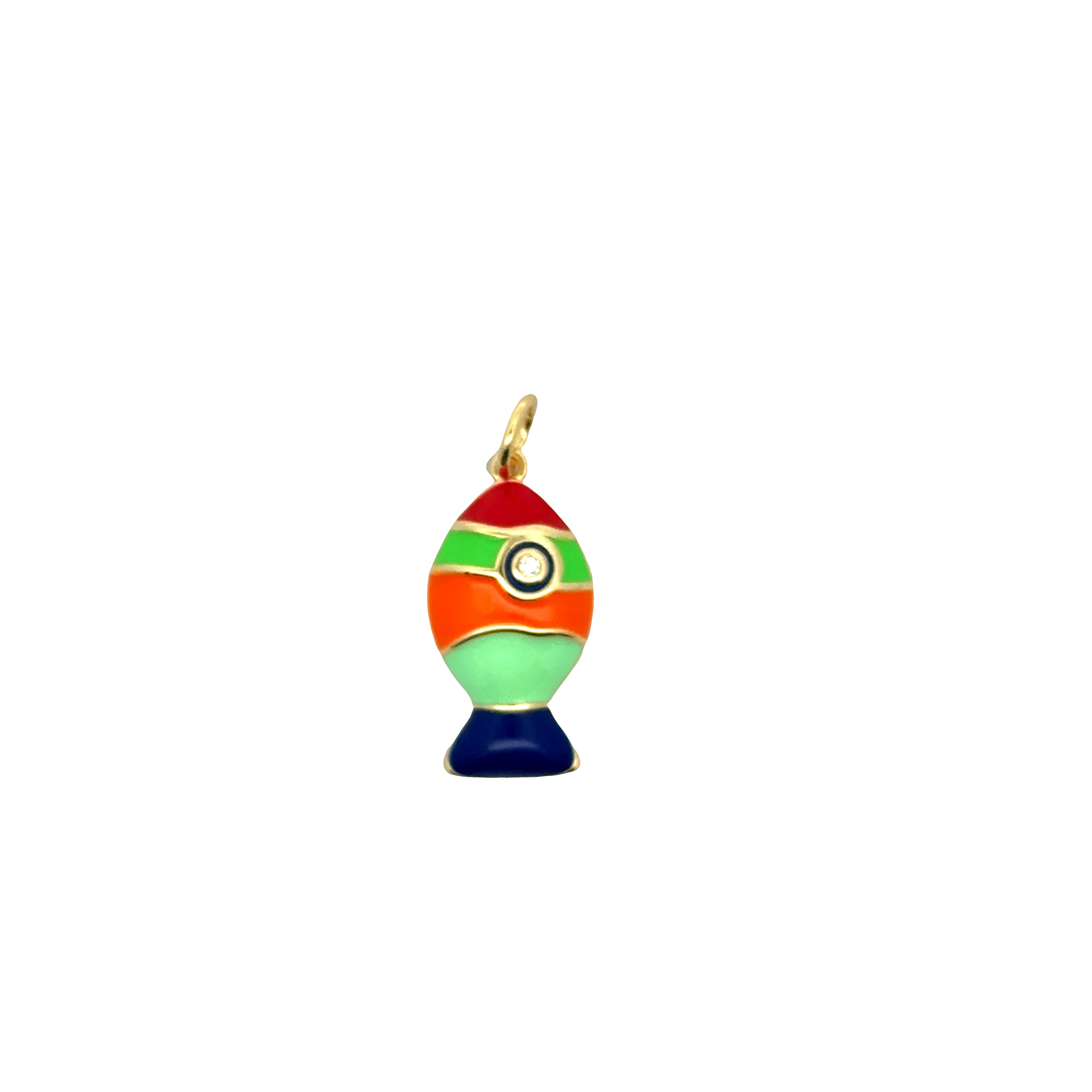 Color Splash Fish Charm