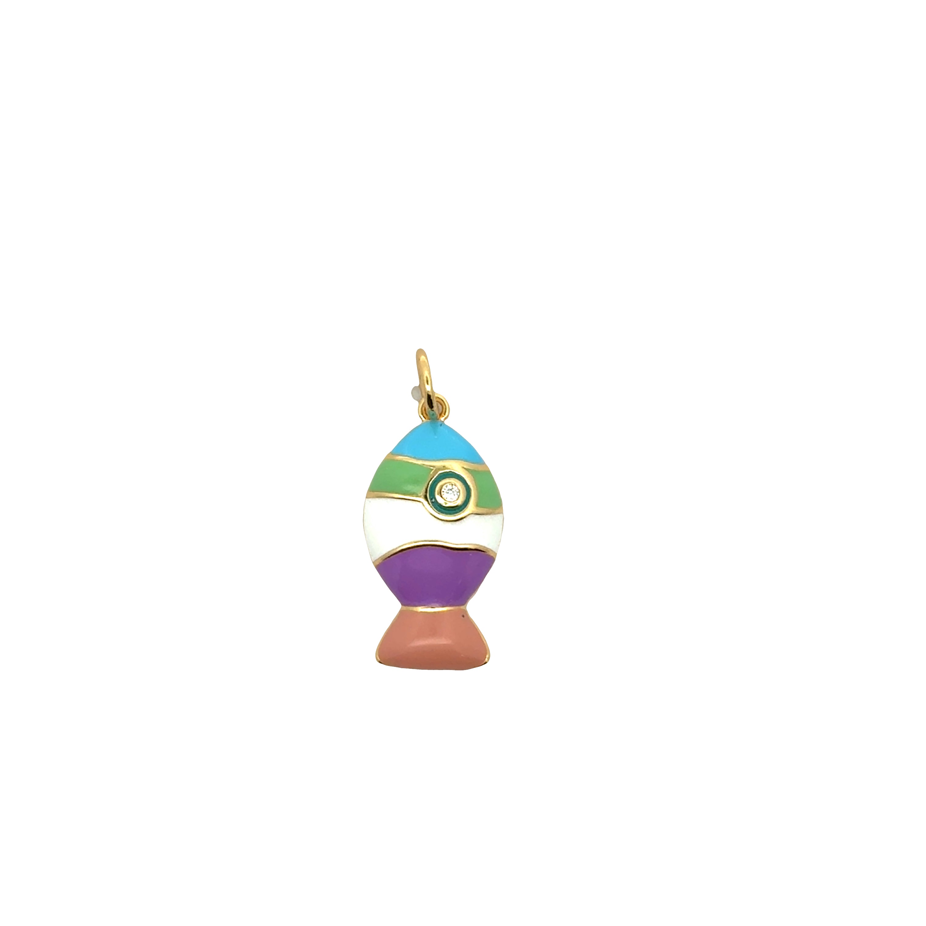 Color Splash Fish Charm