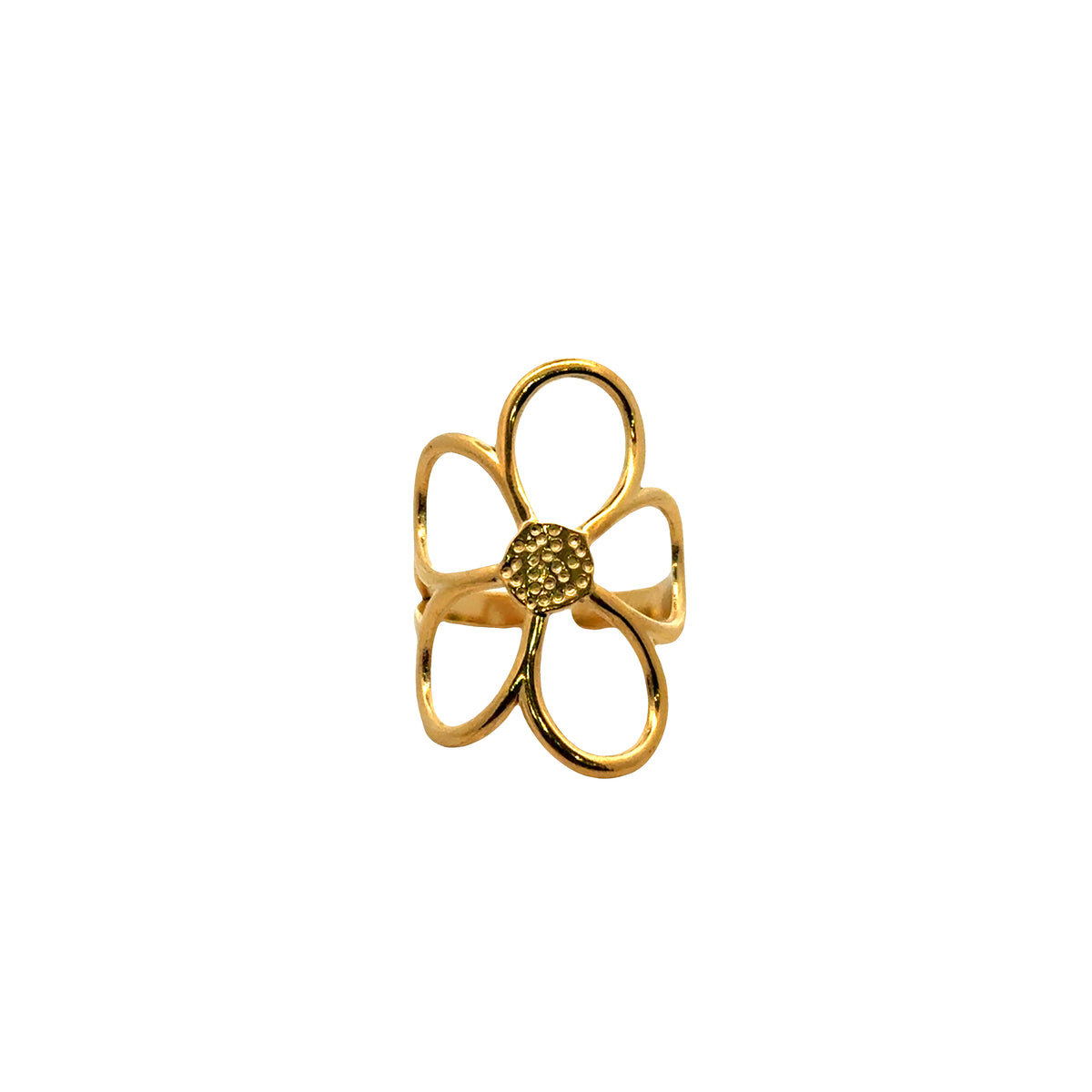 Open Flower ring