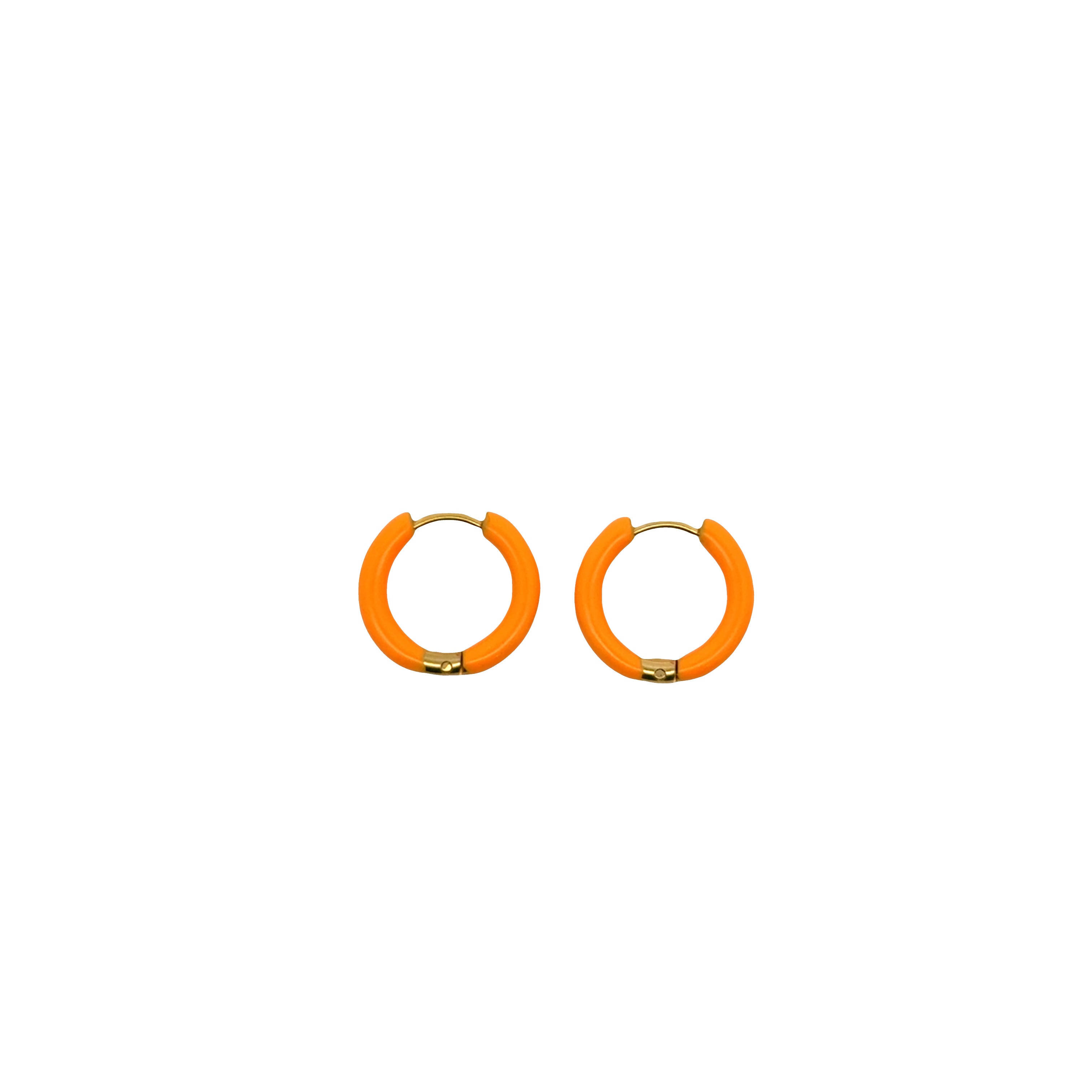 Enamel Basic Hoops
