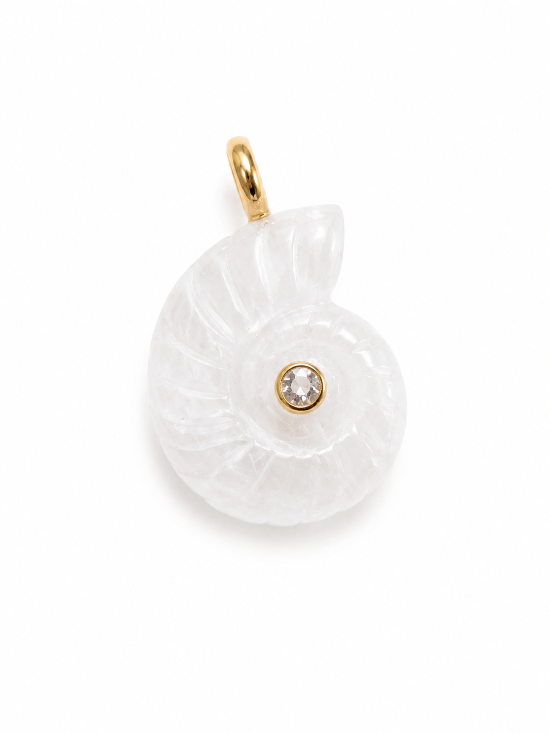 Snail Natural Fish Charm
