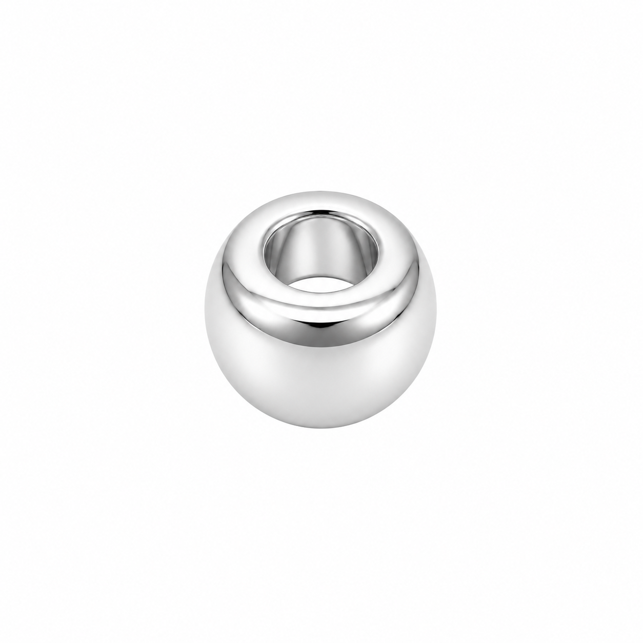 Full Zirconium Skinny Spacer Charms
