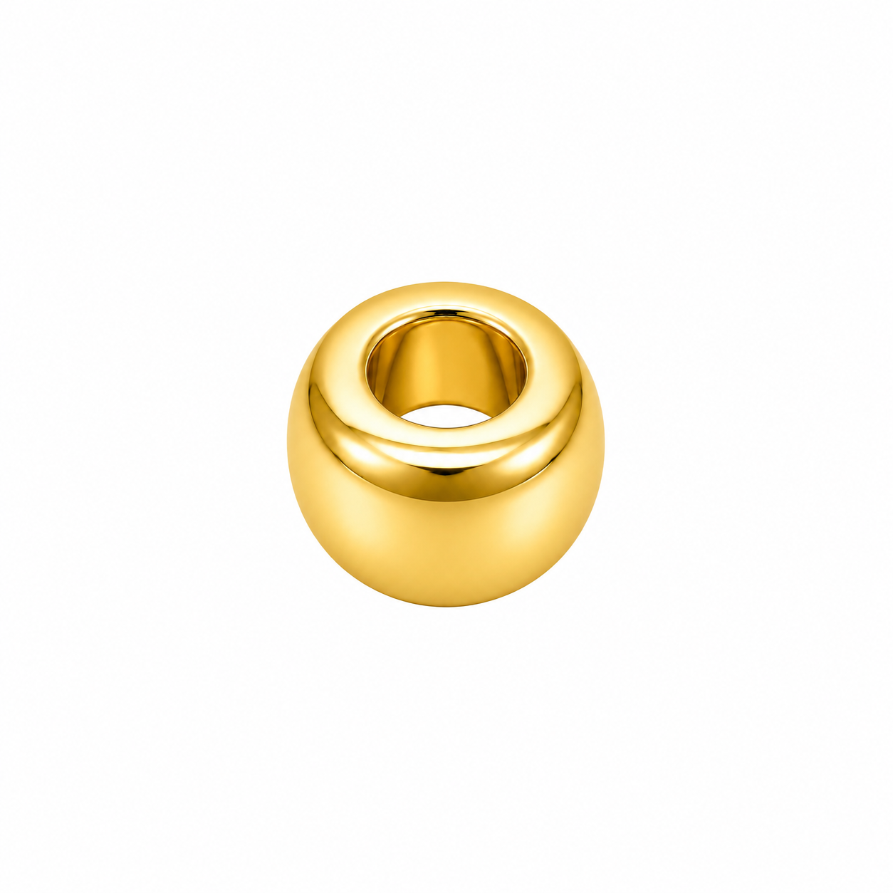 Full Zirconium Skinny Spacer Charms